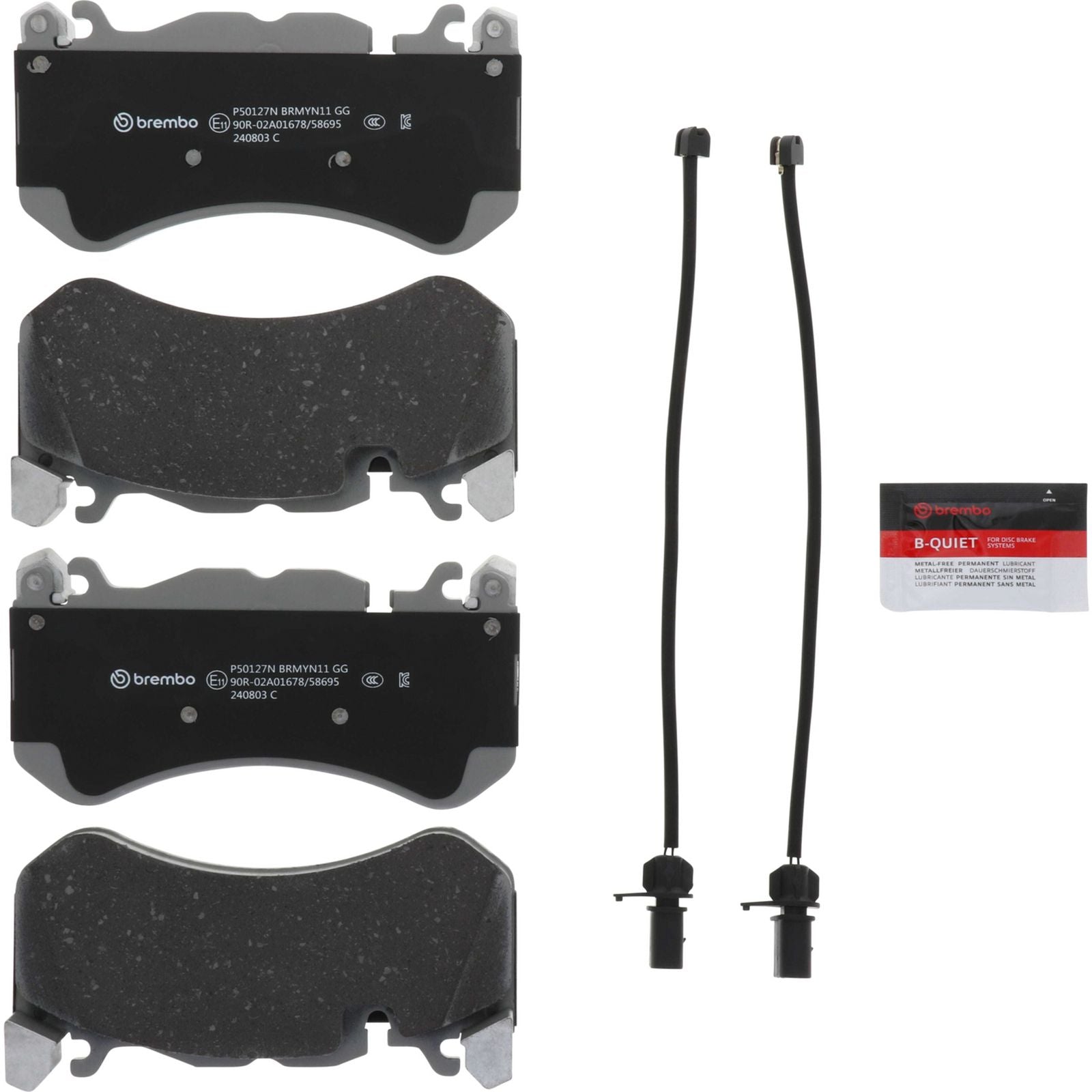 PRIME Ceramic Front Disc Brake Pad Set - P50127N_01