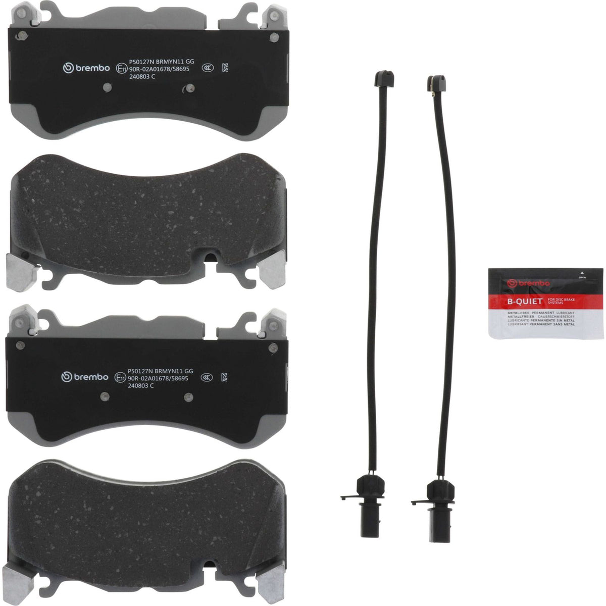 PRIME Ceramic Front Disc Brake Pad Set - P50127N_01