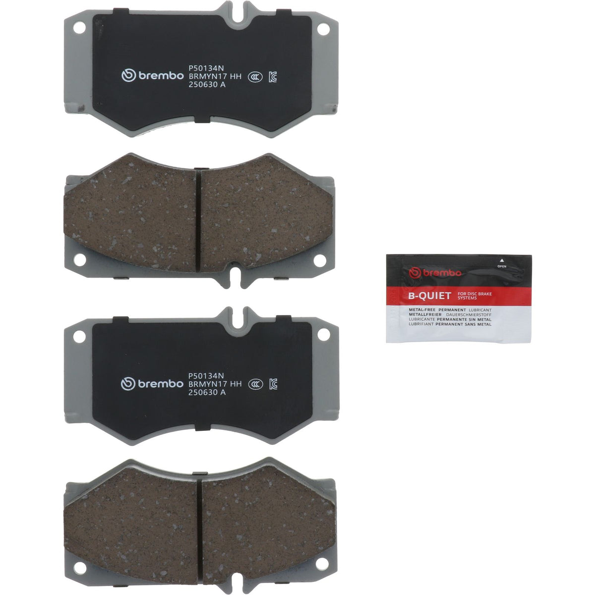 PRIME Ceramic Front Disc Brake Pad Set - P50134N_02