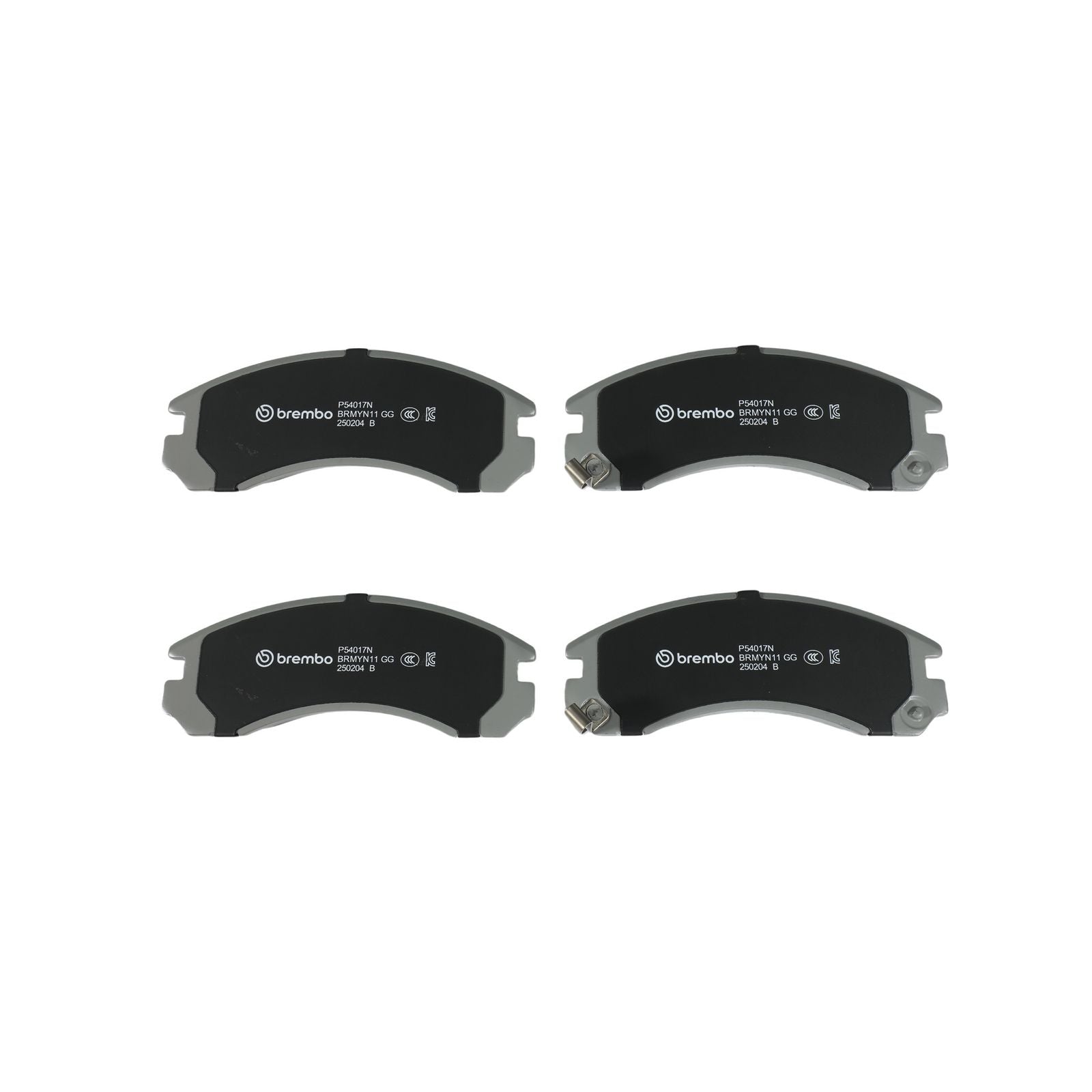 PRIME Ceramic Front Disc Brake Pad Set - P54017N_02