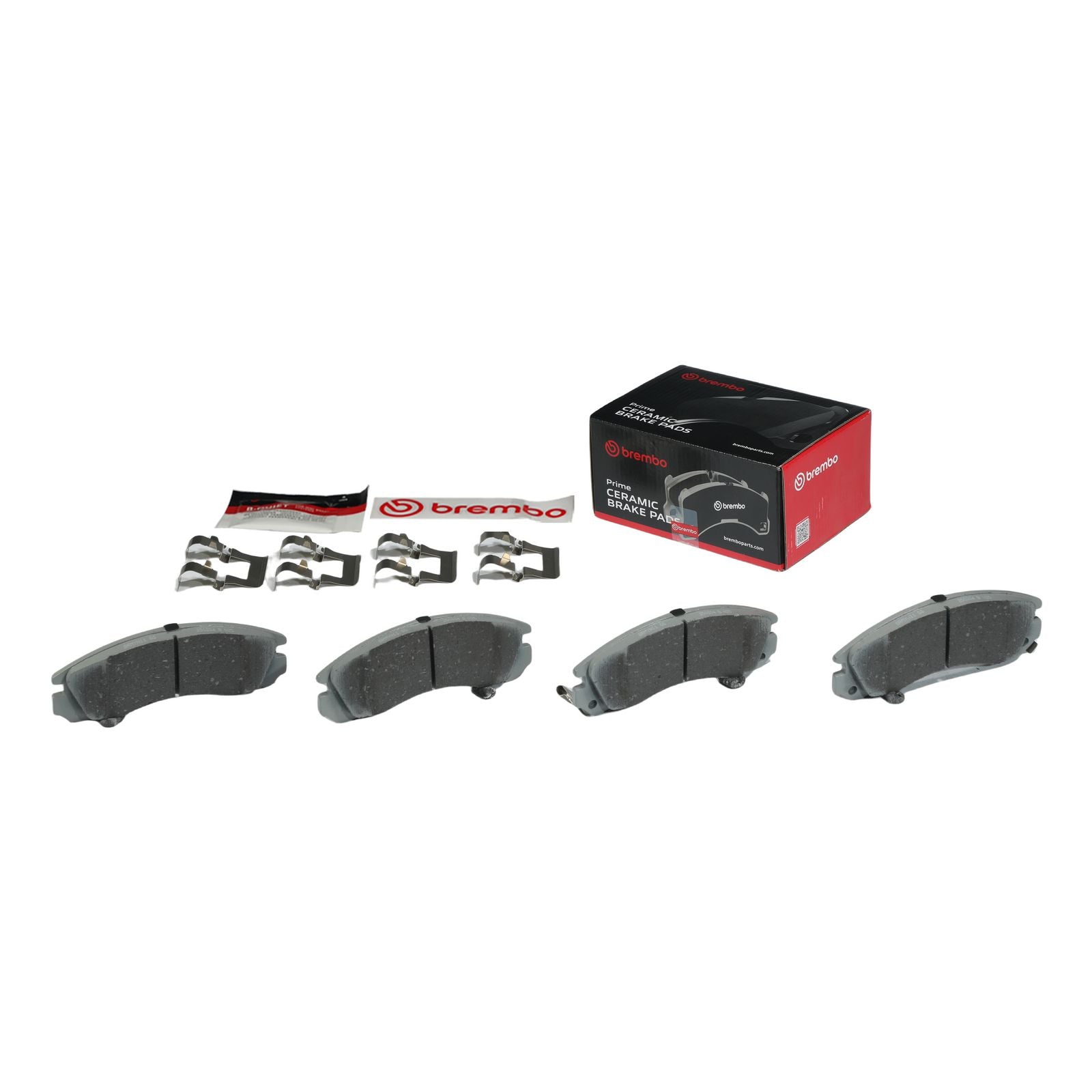 PRIME Ceramic Front Disc Brake Pad Set - P54017N_04