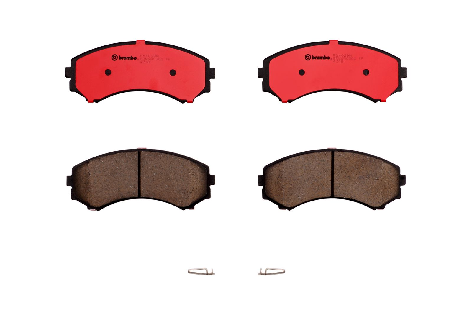 PRIME Ceramic Front Disc Brake Pad Set - P54029N_01