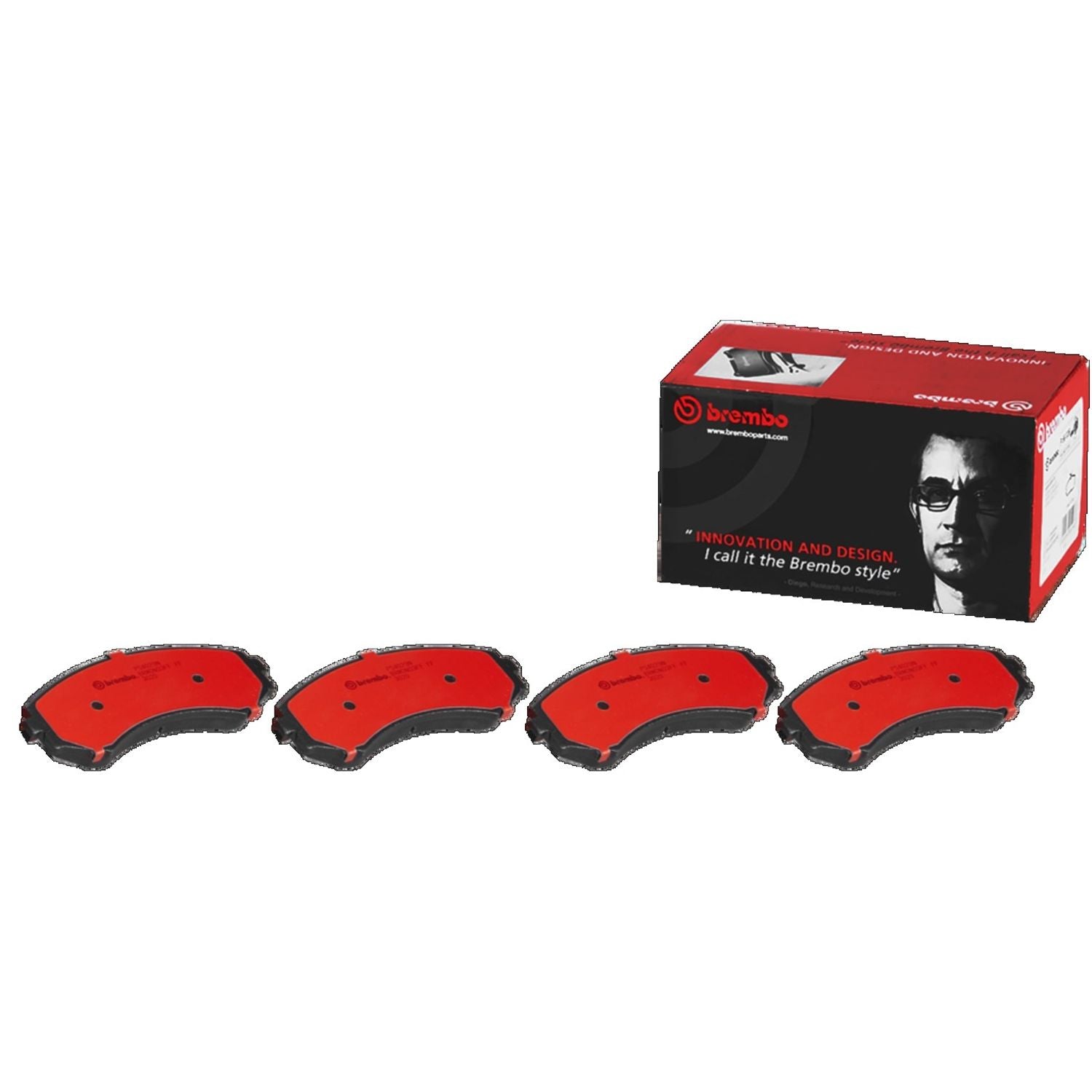PRIME Ceramic Front Disc Brake Pad Set - P54029N_01