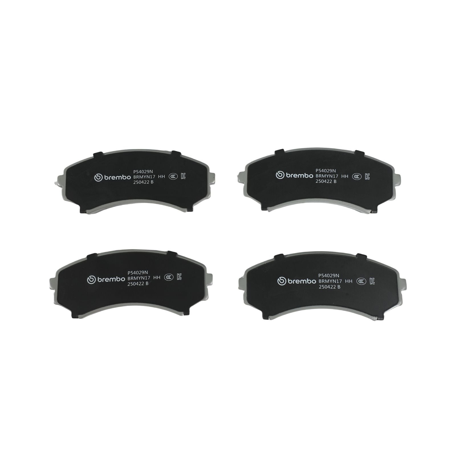 PRIME Ceramic Front Disc Brake Pad Set - P54029N_01