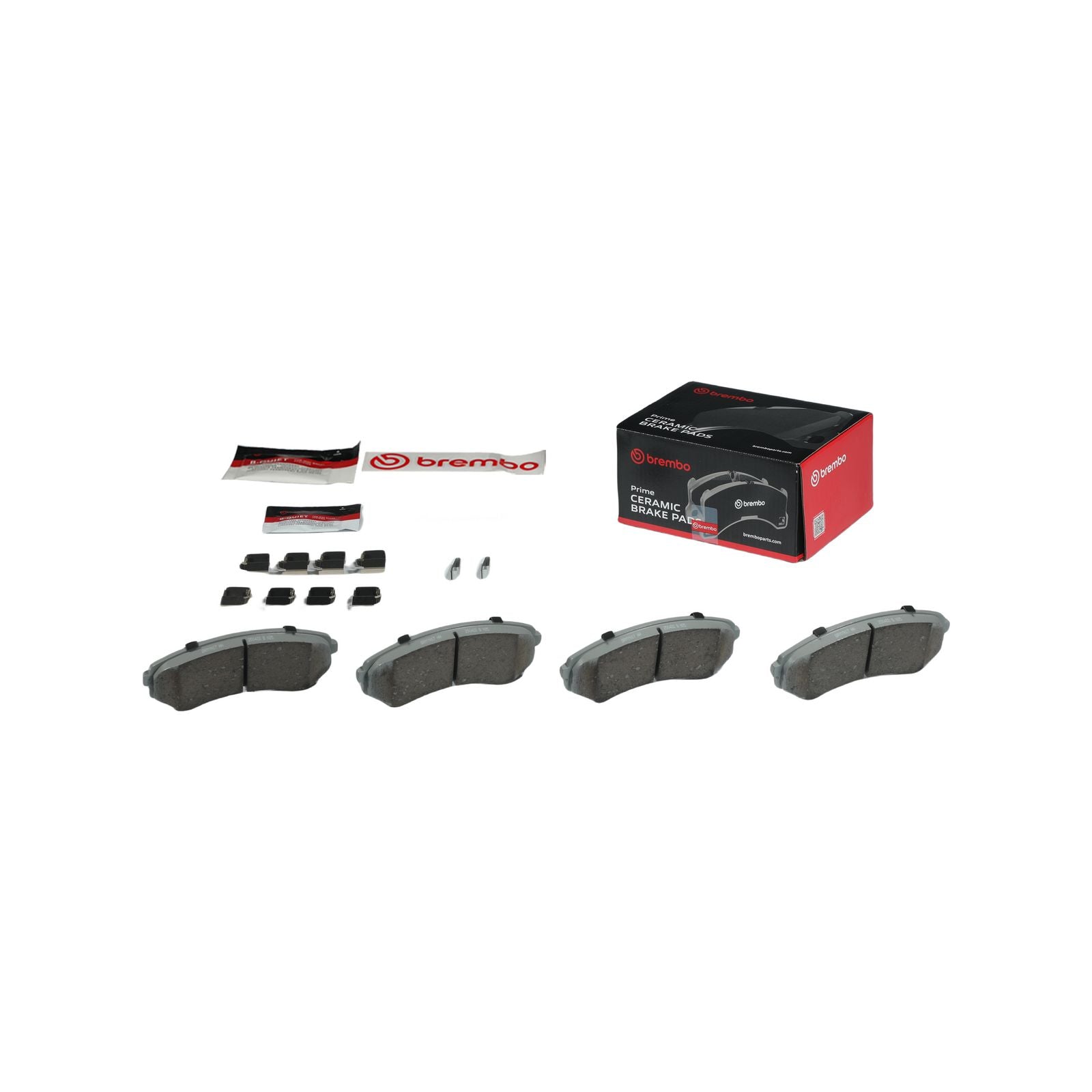 PRIME Ceramic Front Disc Brake Pad Set - P54029N_04