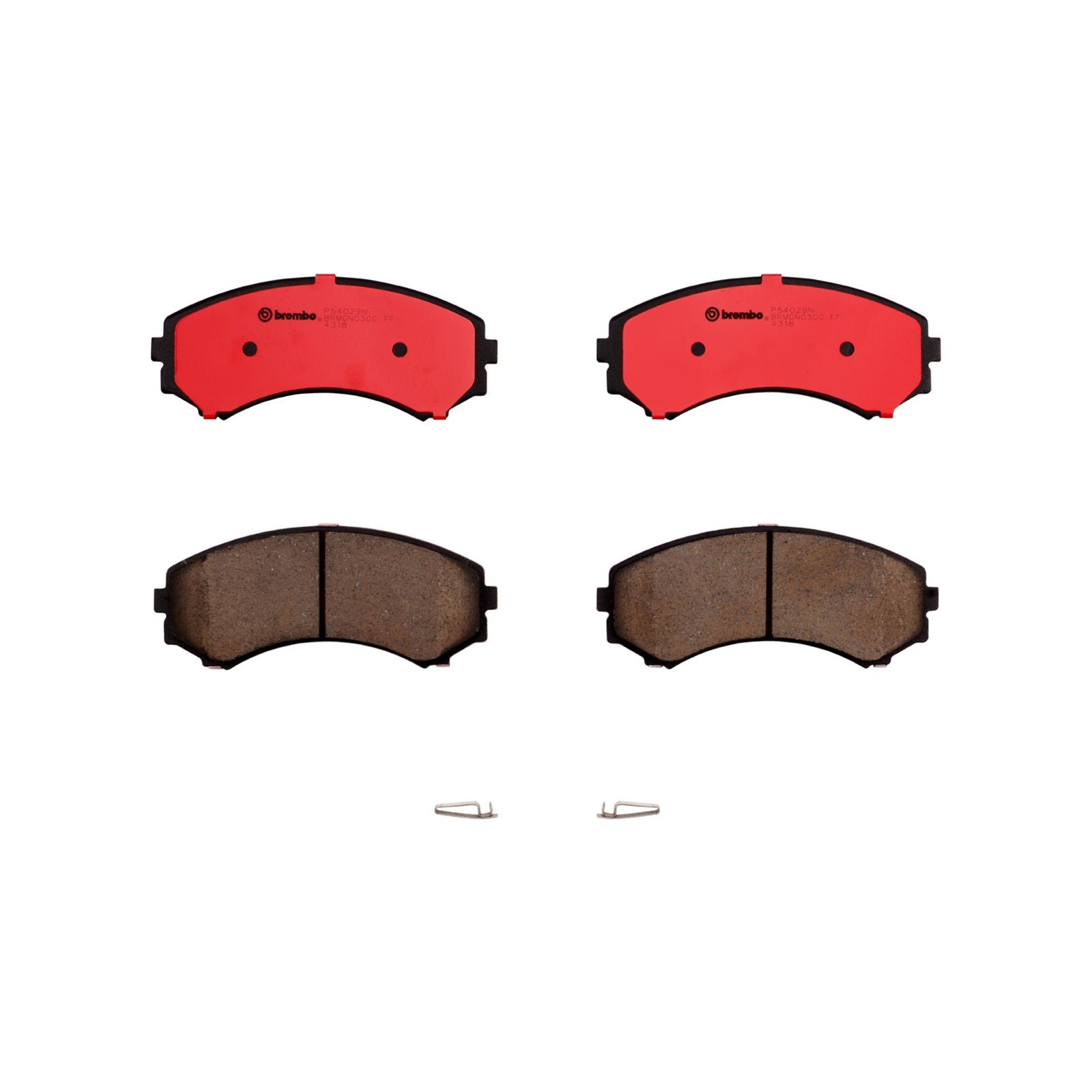 PRIME Ceramic Front Disc Brake Pad Set - P54029N_06