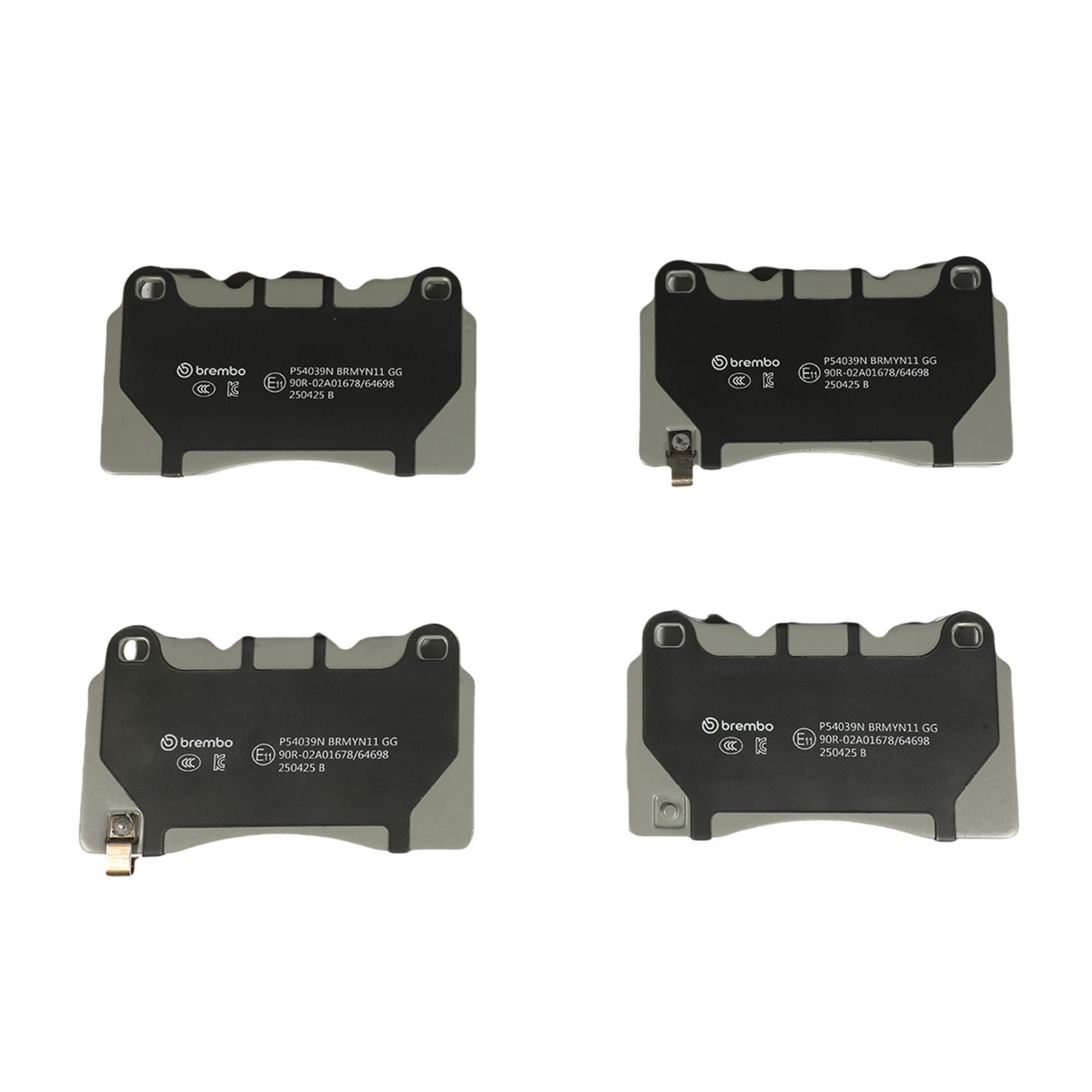 PRIME Ceramic Front Disc Brake Pad Set - P54039N_03