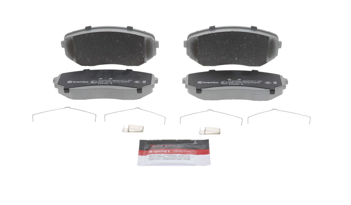 PRIME Ceramic Front Disc Brake Pad Set - P54059N_07