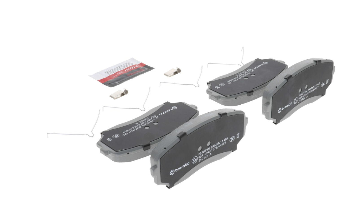 PRIME Ceramic Front Disc Brake Pad Set - P54059N_16