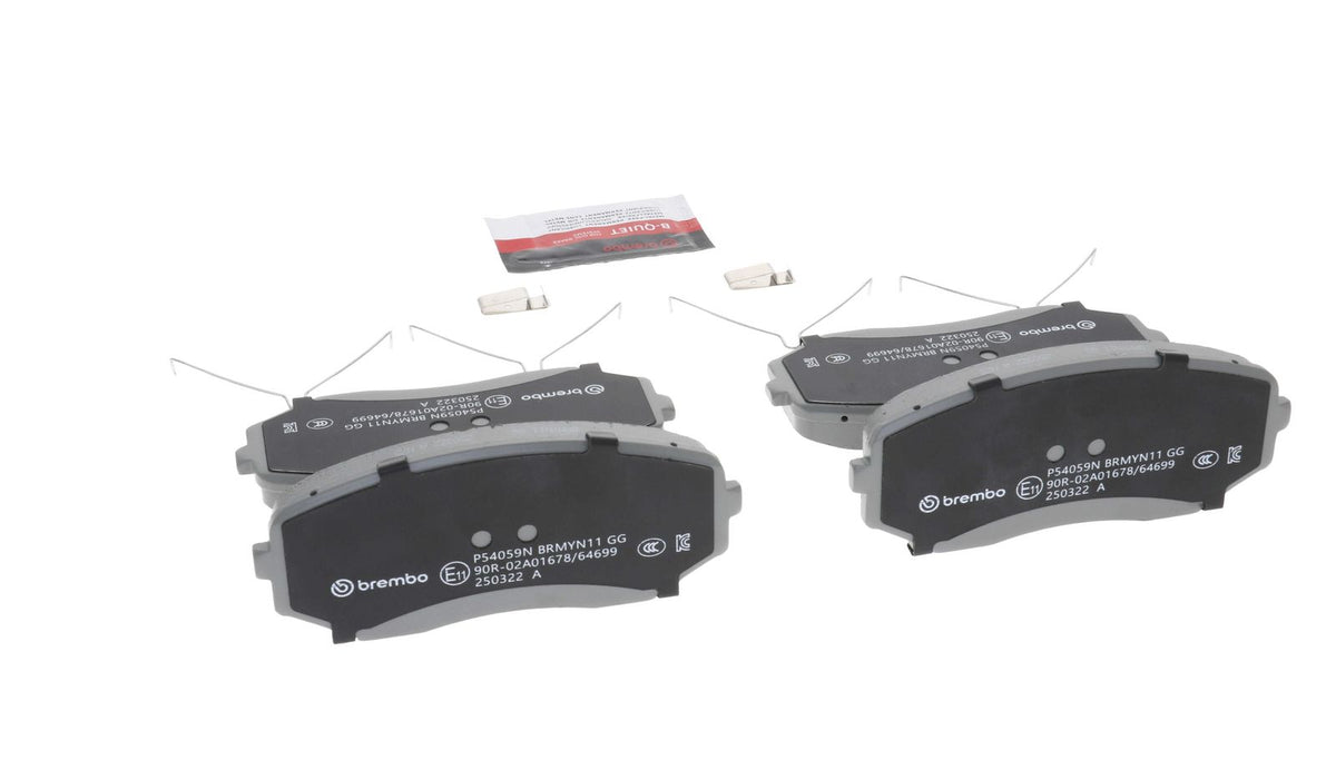 PRIME Ceramic Front Disc Brake Pad Set - P54059N_18