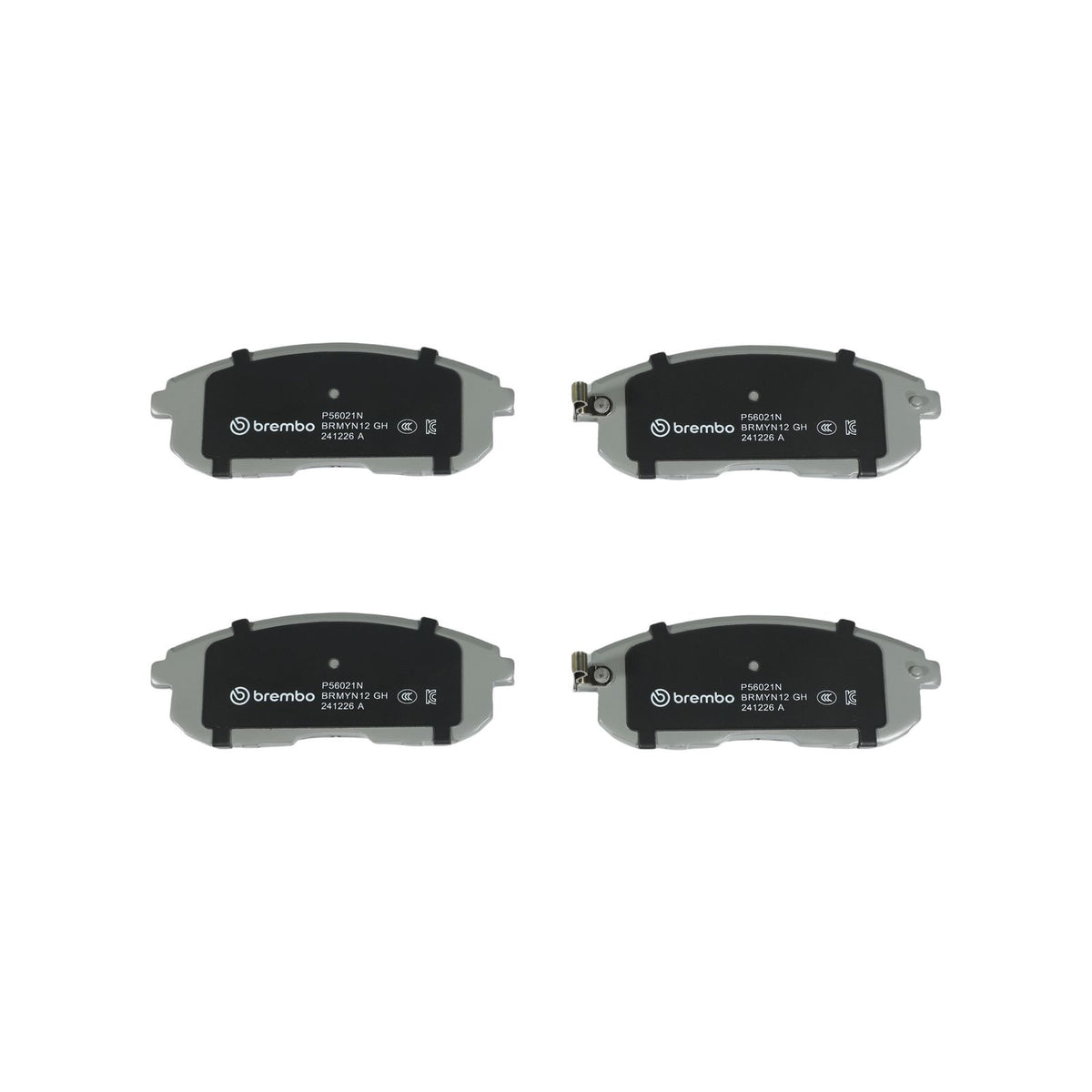 PRIME Ceramic Front Disc Brake Pad Set - P56021N_02