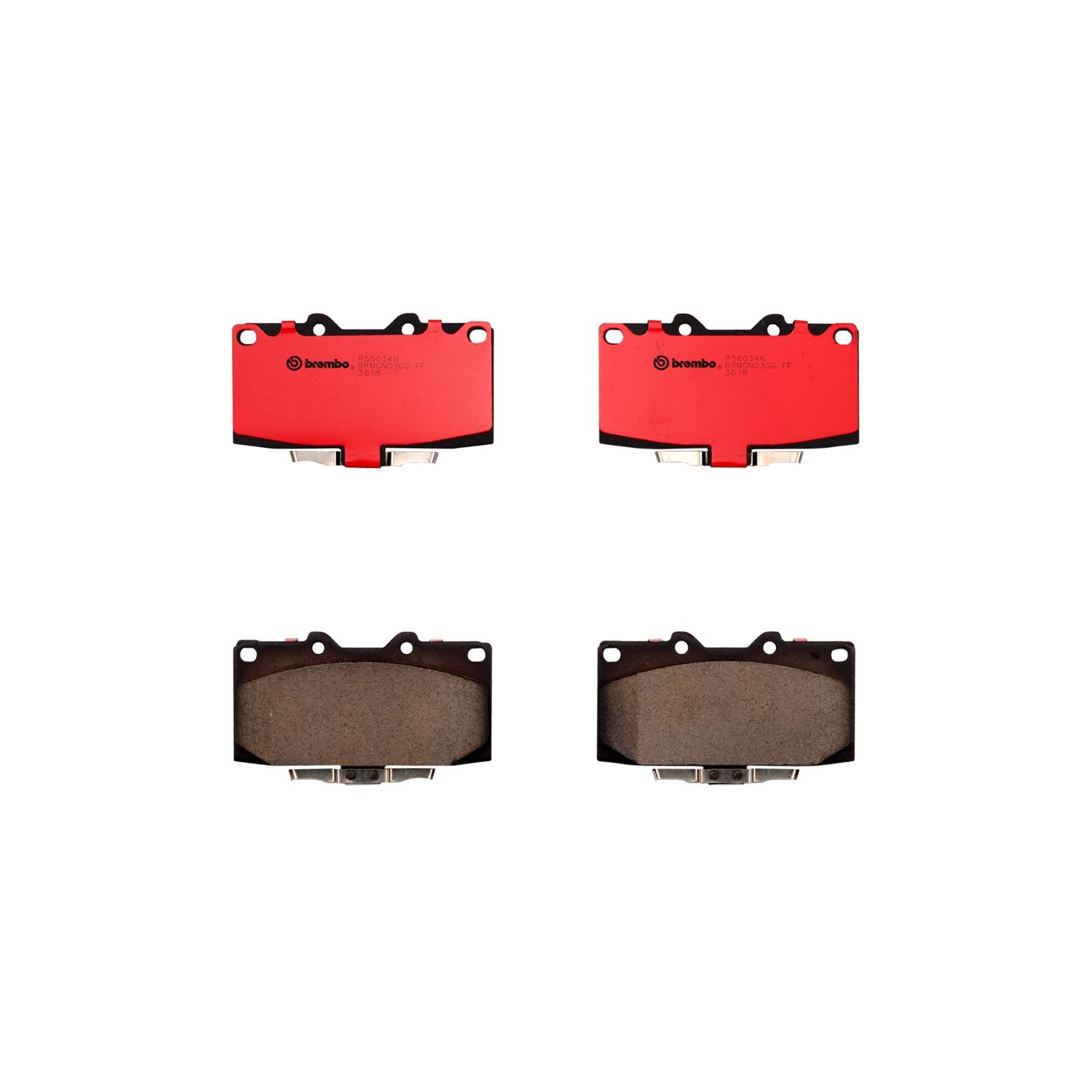 PRIME Ceramic Front Disc Brake Pad Set - P56034N_01