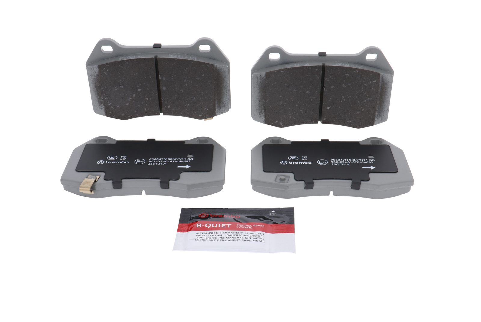 PRIME Ceramic Front Disc Brake Pad Set - P56047N_02