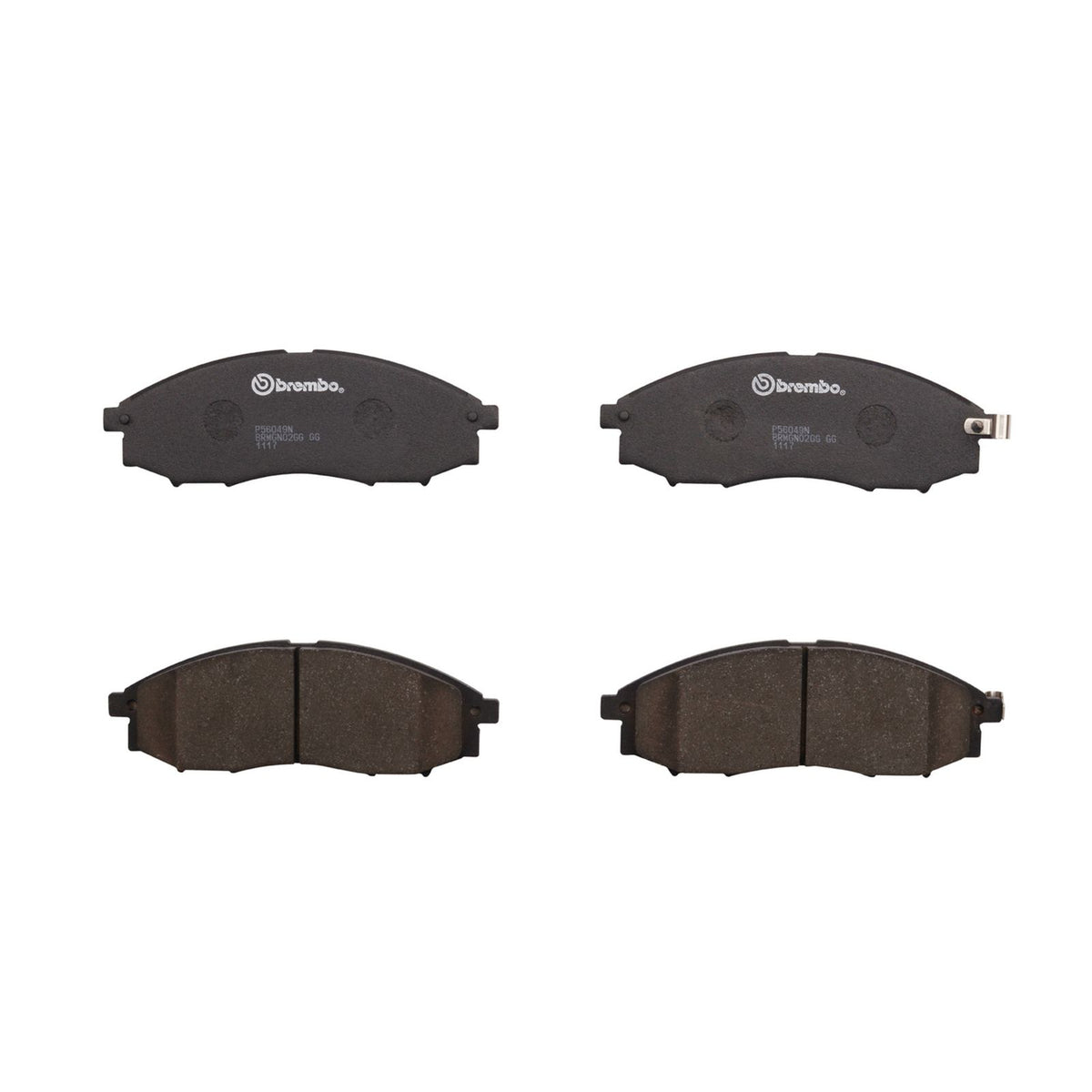 PRIME Ceramic Front Disc Brake Pad Set - P56049N_01