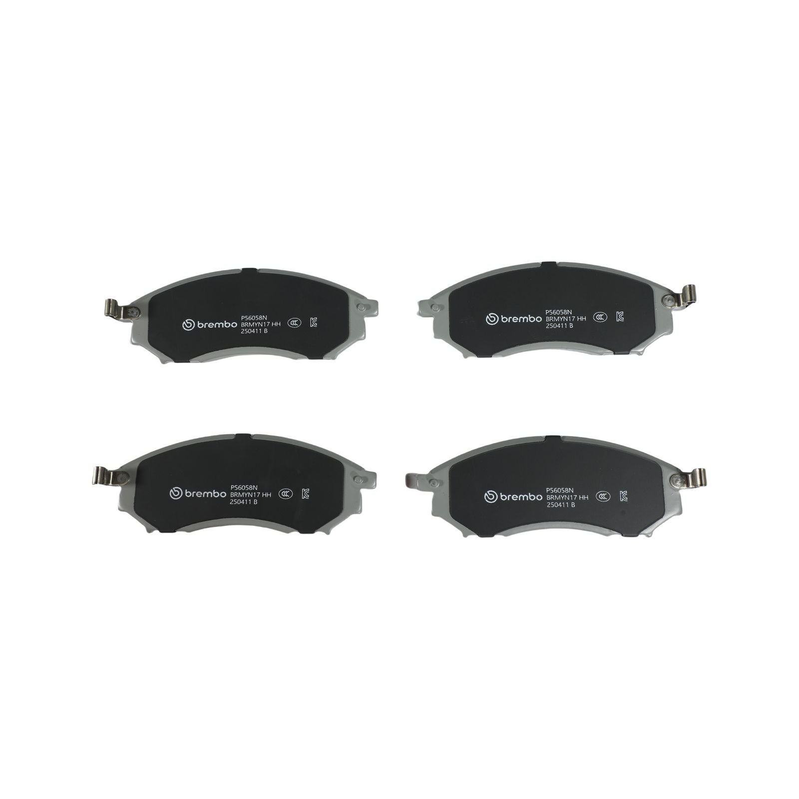 PRIME Ceramic Front Disc Brake Pad Set - P56058N_02