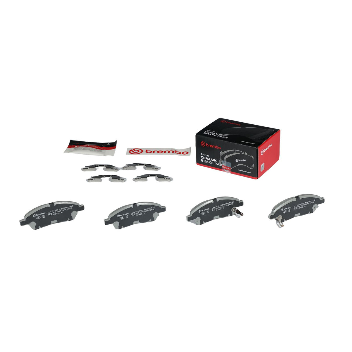 PRIME Ceramic Front Disc Brake Pad Set - P56070N_03