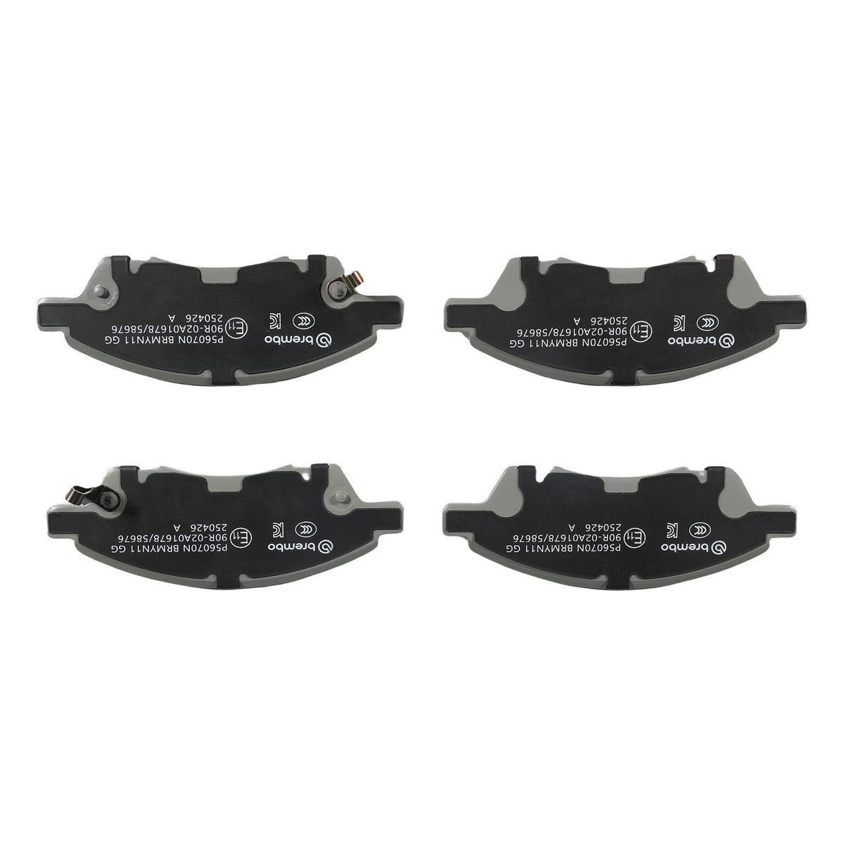 PRIME Ceramic Front Disc Brake Pad Set - P56070N_04
