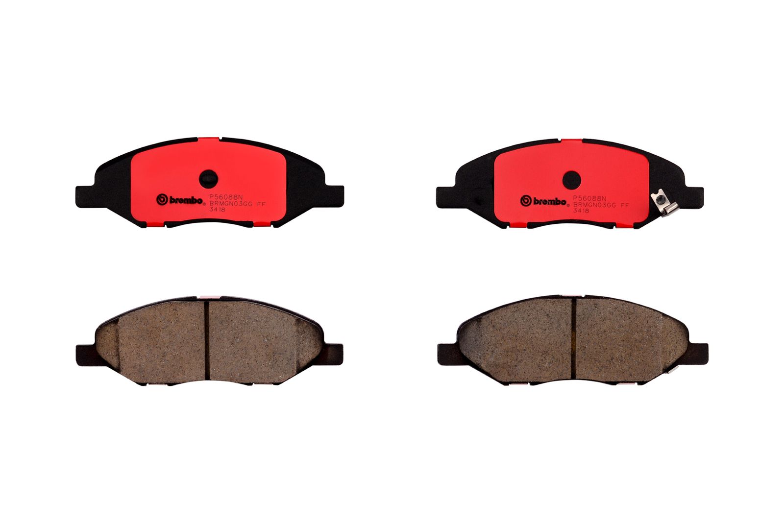 PRIME Ceramic Front Disc Brake Pad Set - P56088N_01