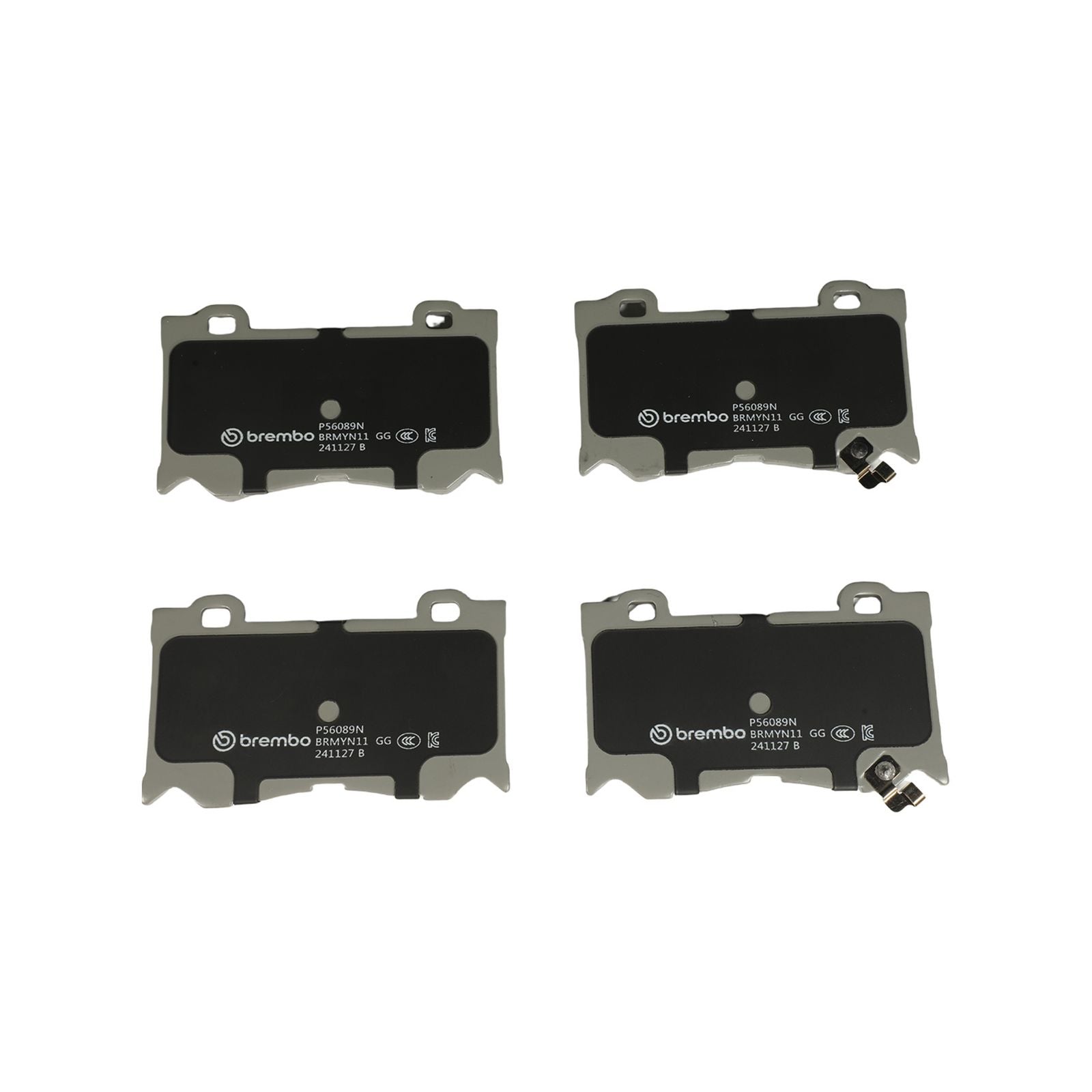 PRIME Ceramic Front Disc Brake Pad Set - P56089N_04