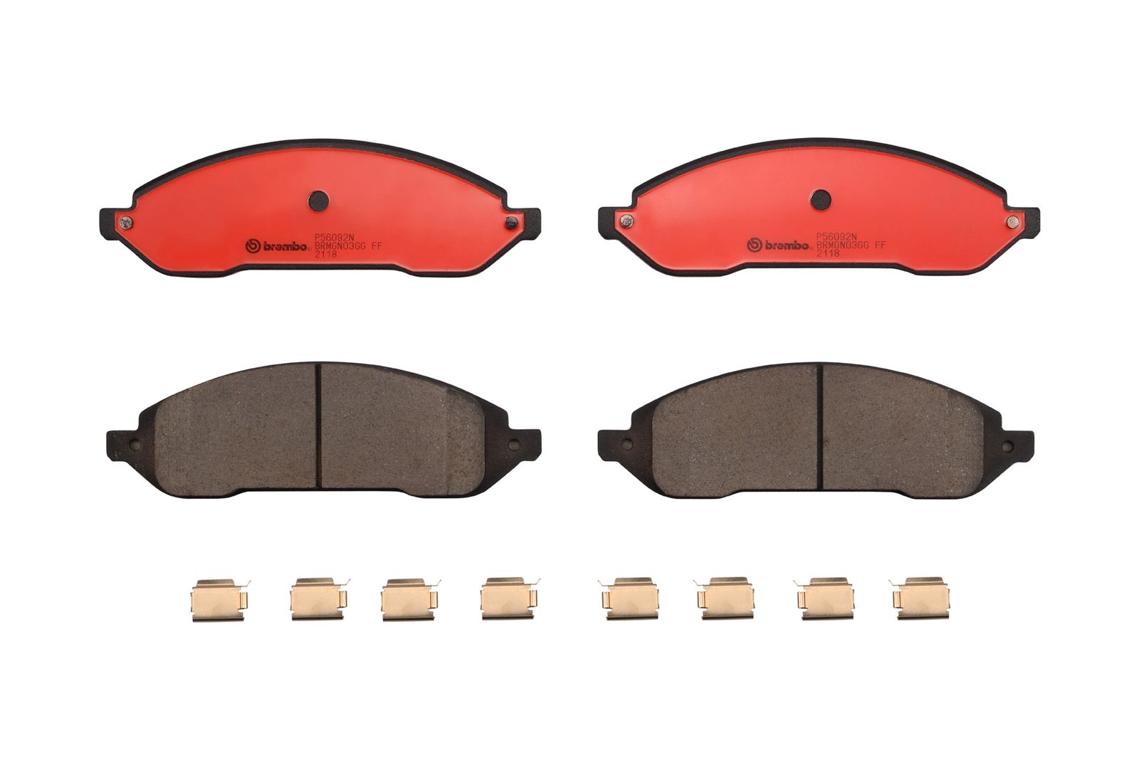 PRIME Ceramic Front Disc Brake Pad Set - P56092N_01