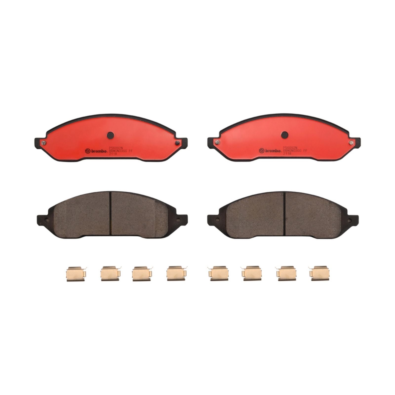 PRIME Ceramic Front Disc Brake Pad Set - P56092N_01
