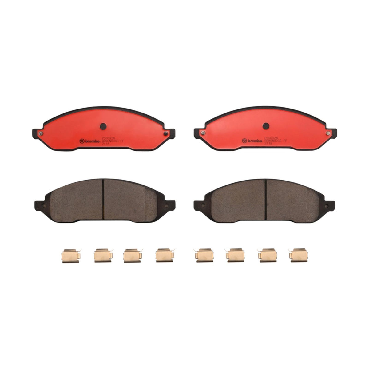 PRIME Ceramic Front Disc Brake Pad Set - P56092N_01