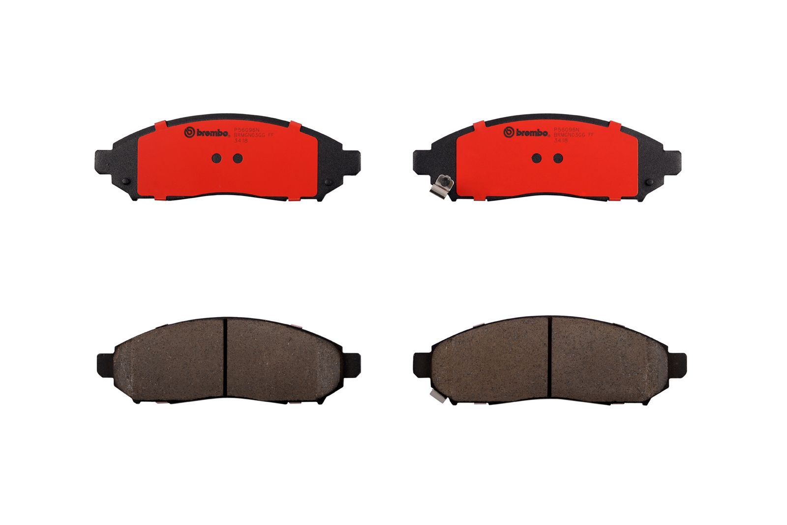 PRIME Ceramic Front Disc Brake Pad Set - P56096N_01