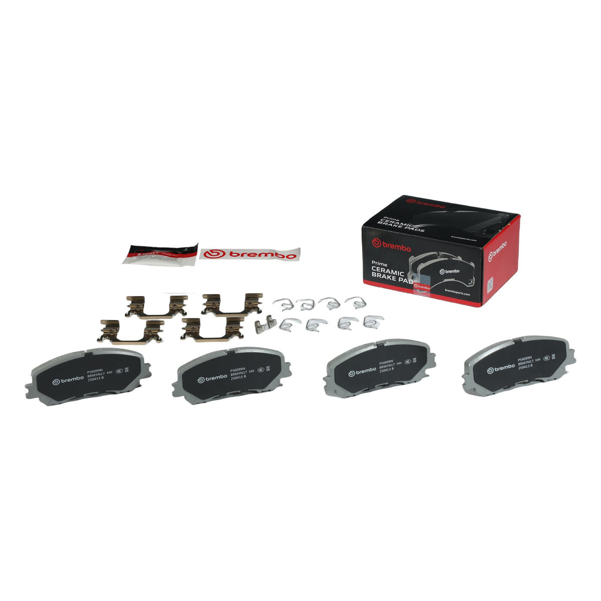 PRIME Ceramic Front Disc Brake Pad Set - P56099N_03