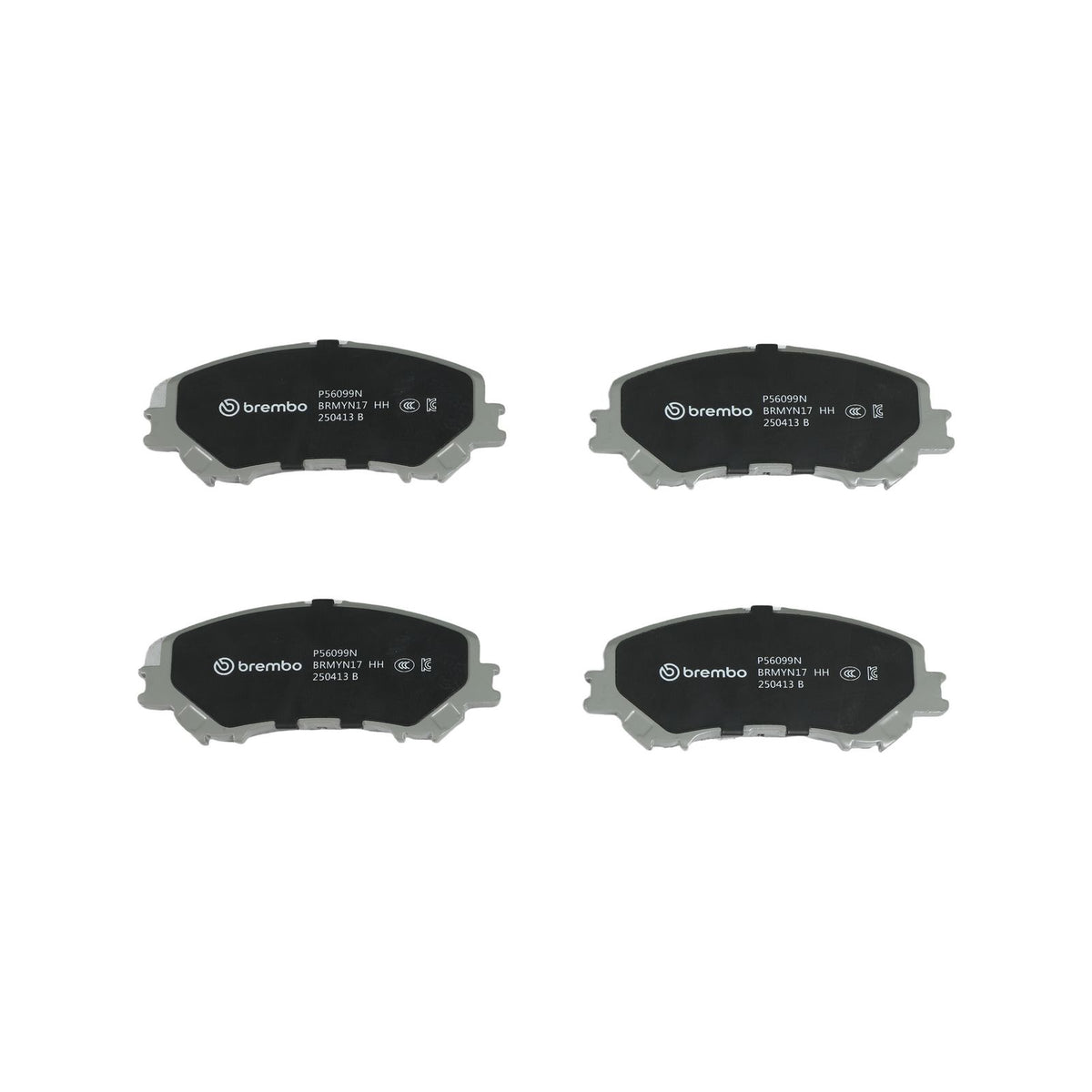 PRIME Ceramic Front Disc Brake Pad Set - P56099N_04