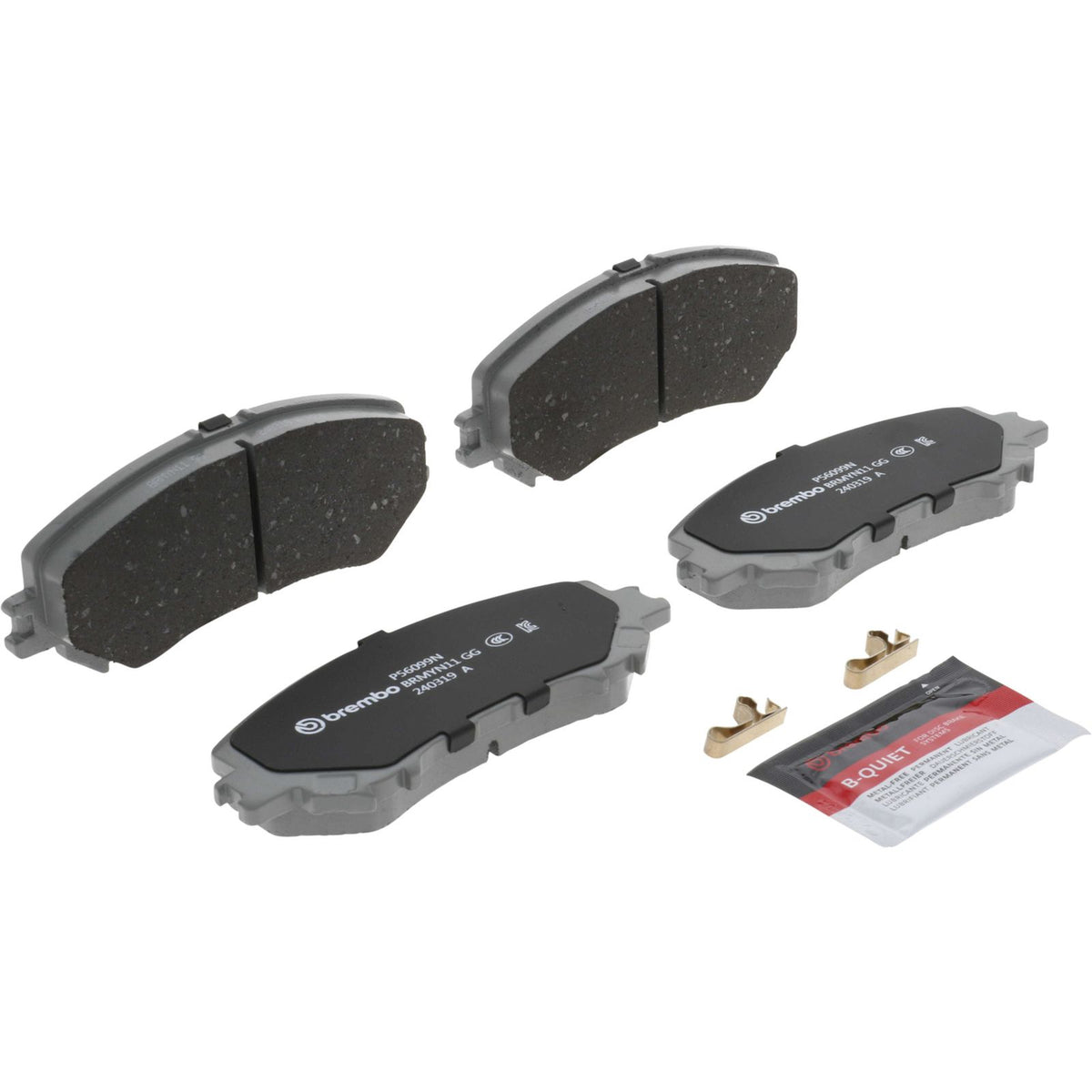 PRIME Ceramic Front Disc Brake Pad Set - P56099N_06