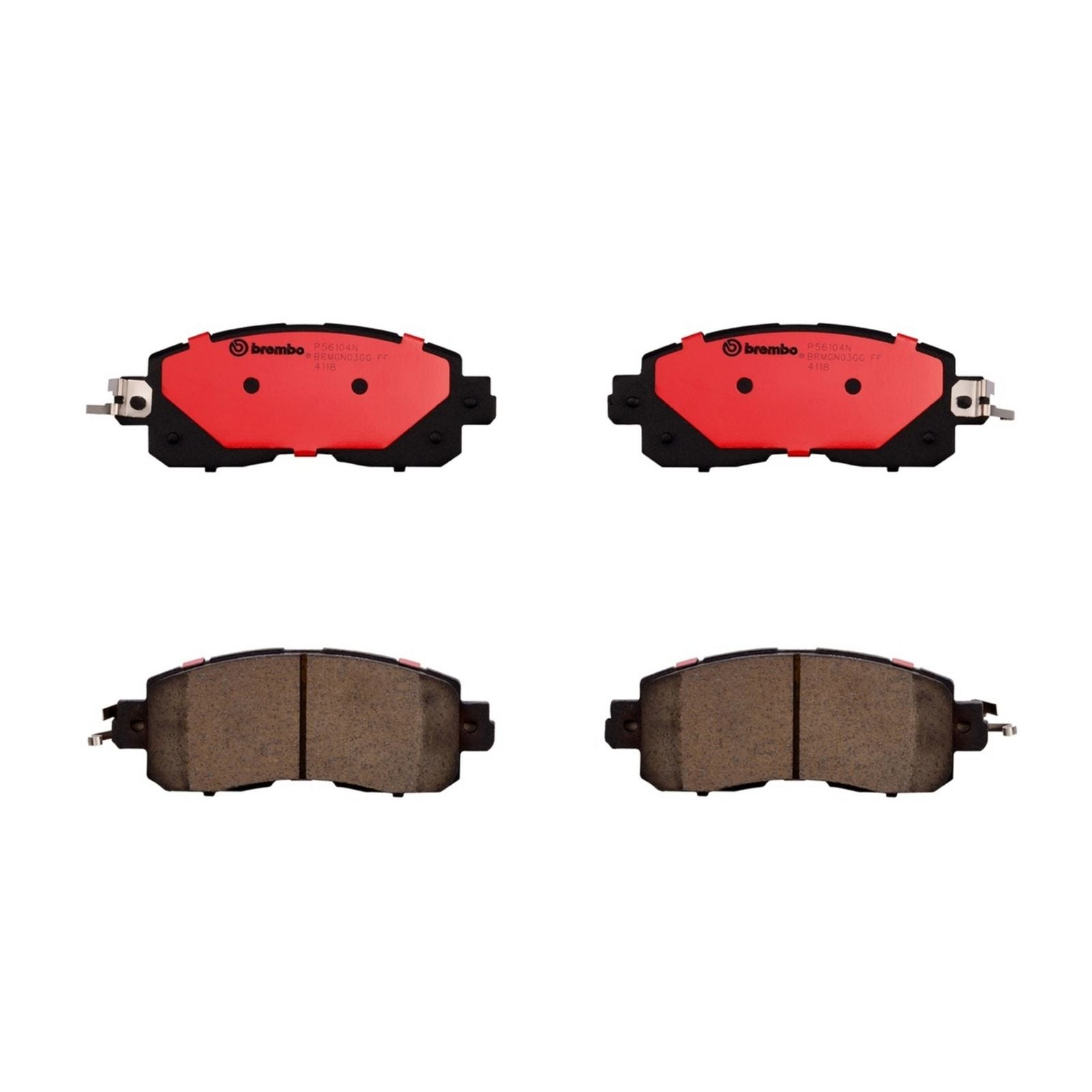 PRIME Ceramic Front Disc Brake Pad Set - P56104N_01