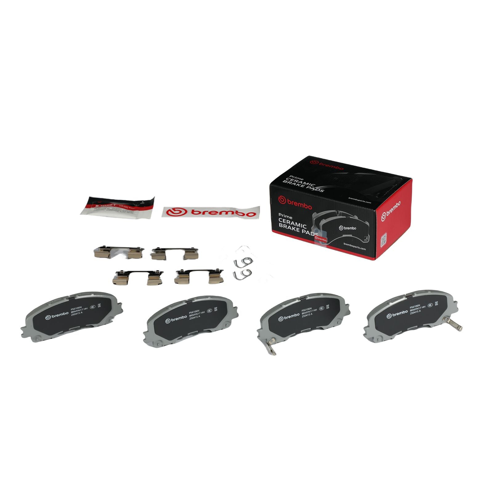 PRIME Ceramic Front Disc Brake Pad Set - P56106N_04