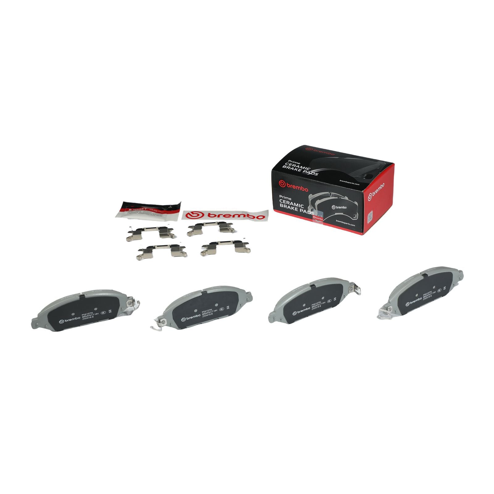 PRIME Ceramic Front Disc Brake Pad Set - P56107N_04