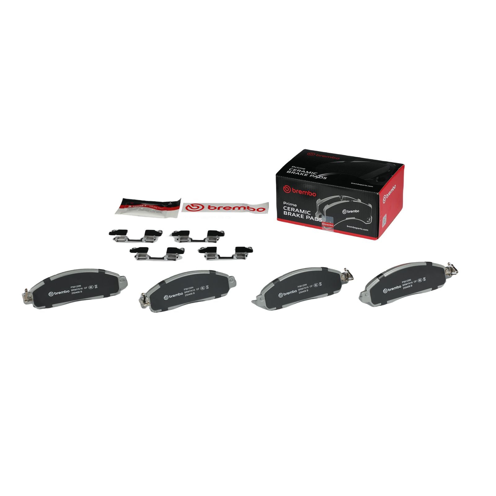 PRIME Ceramic Front Disc Brake Pad Set - P56120N_04