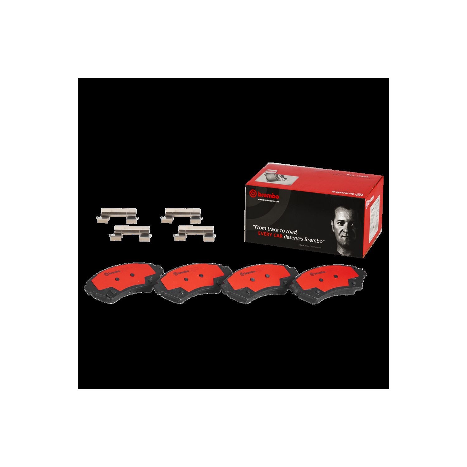 PRIME Ceramic Front Disc Brake Pad Set - P59028N_01