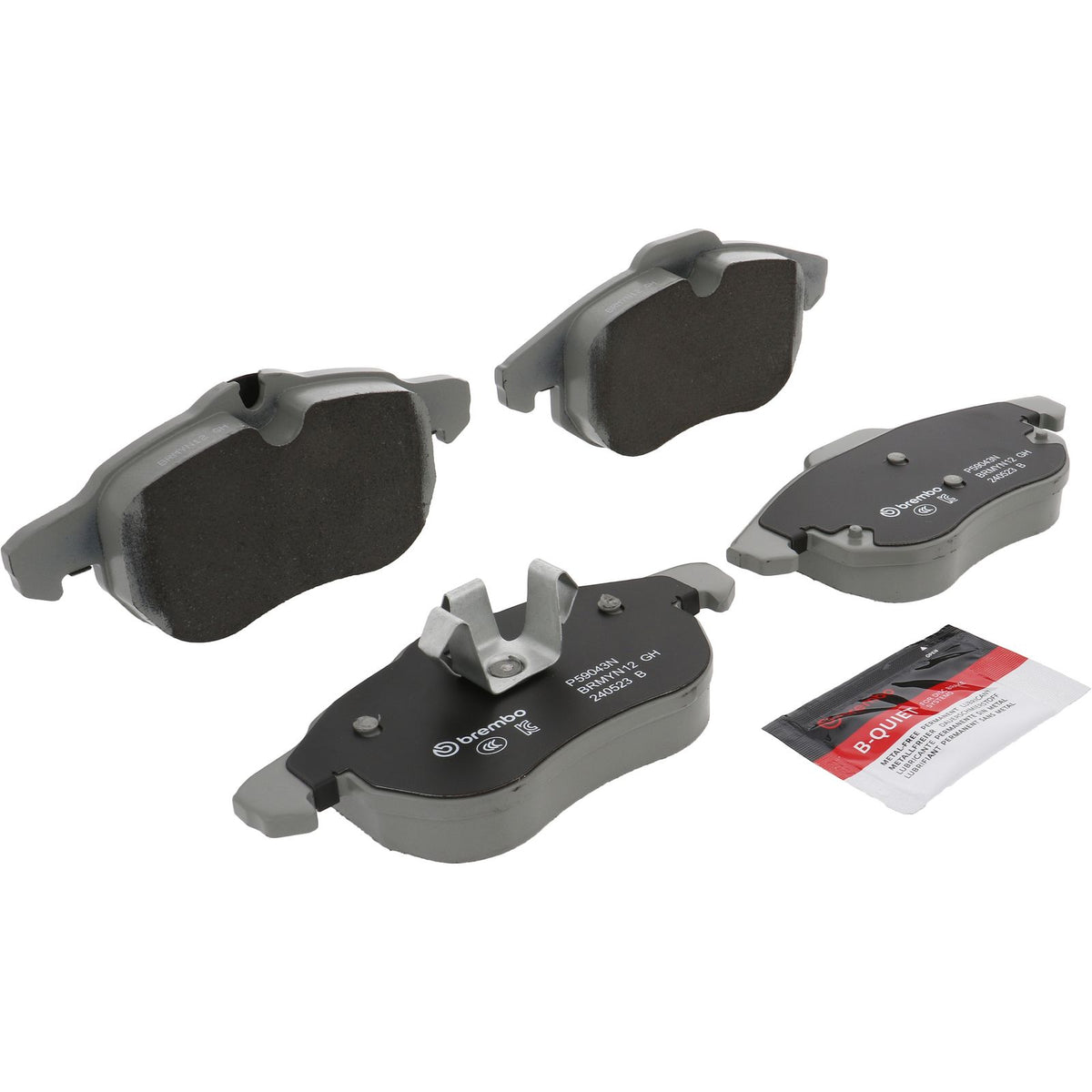 PRIME Ceramic Front Disc Brake Pad Set - P59043N_02