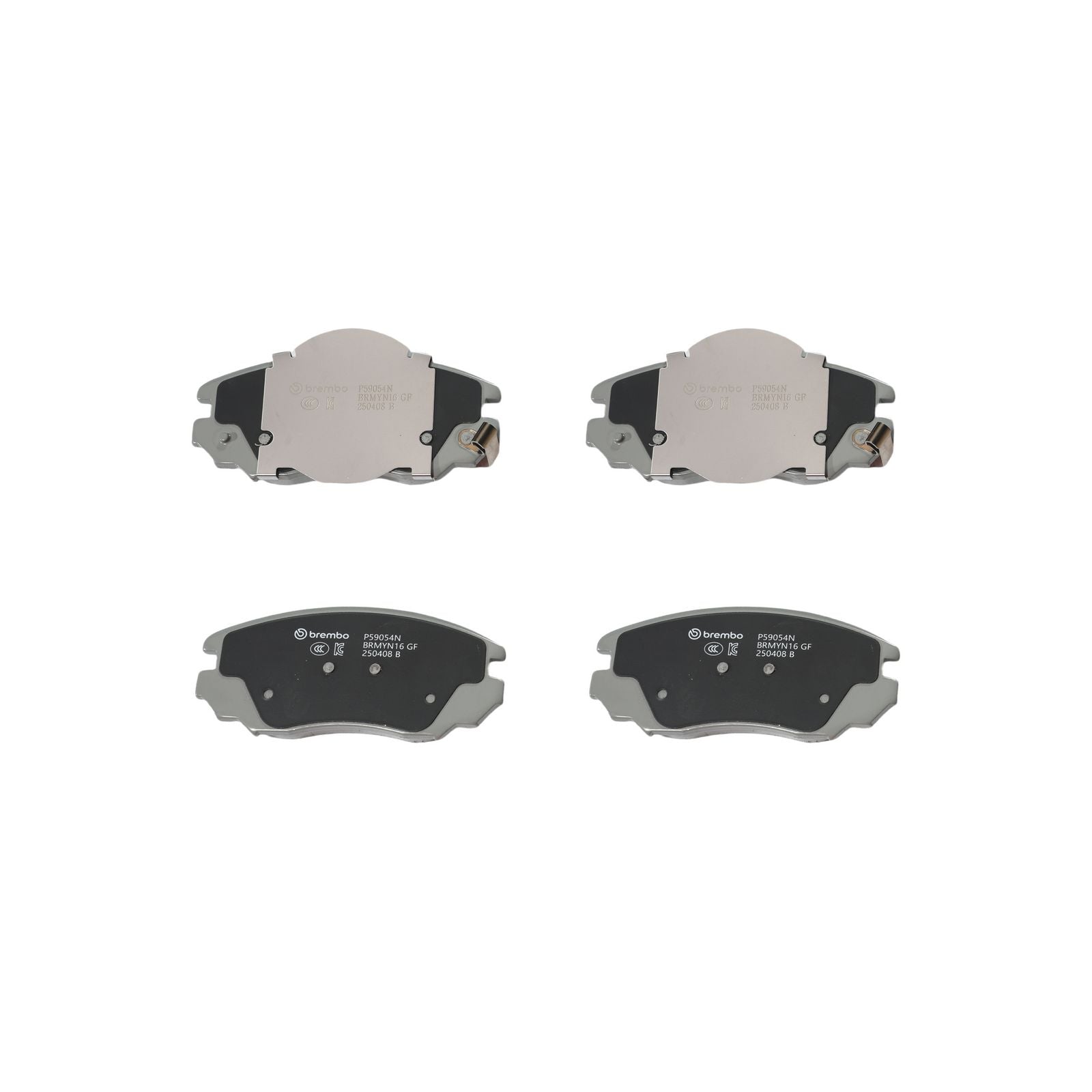 PRIME Ceramic Front Disc Brake Pad Set - P59054N_04