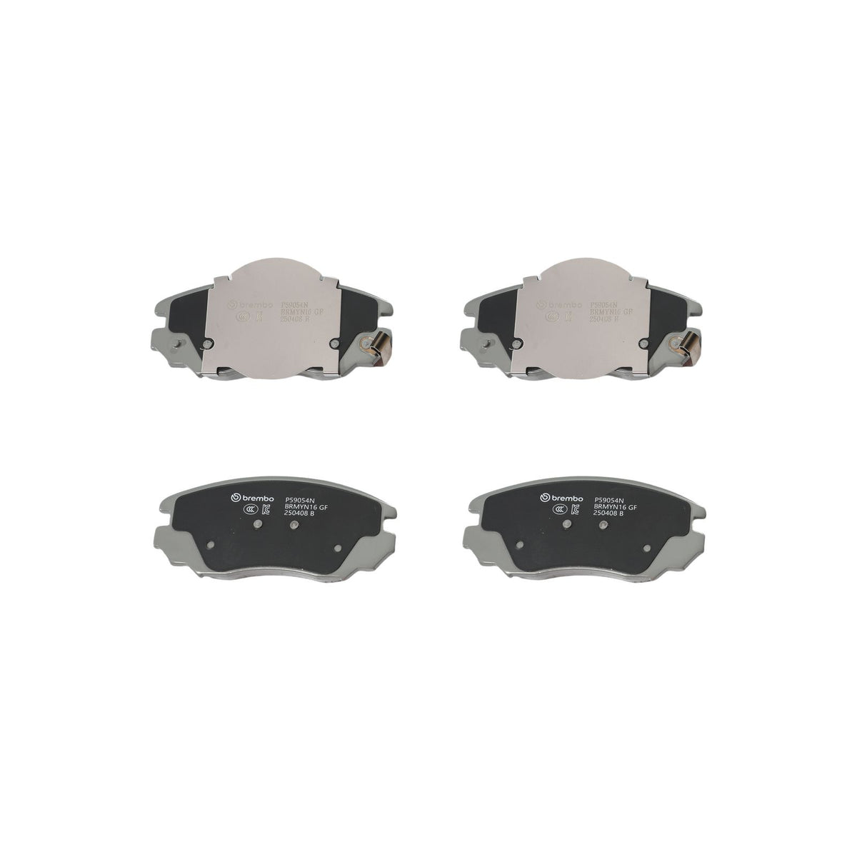PRIME Ceramic Front Disc Brake Pad Set - P59054N_04