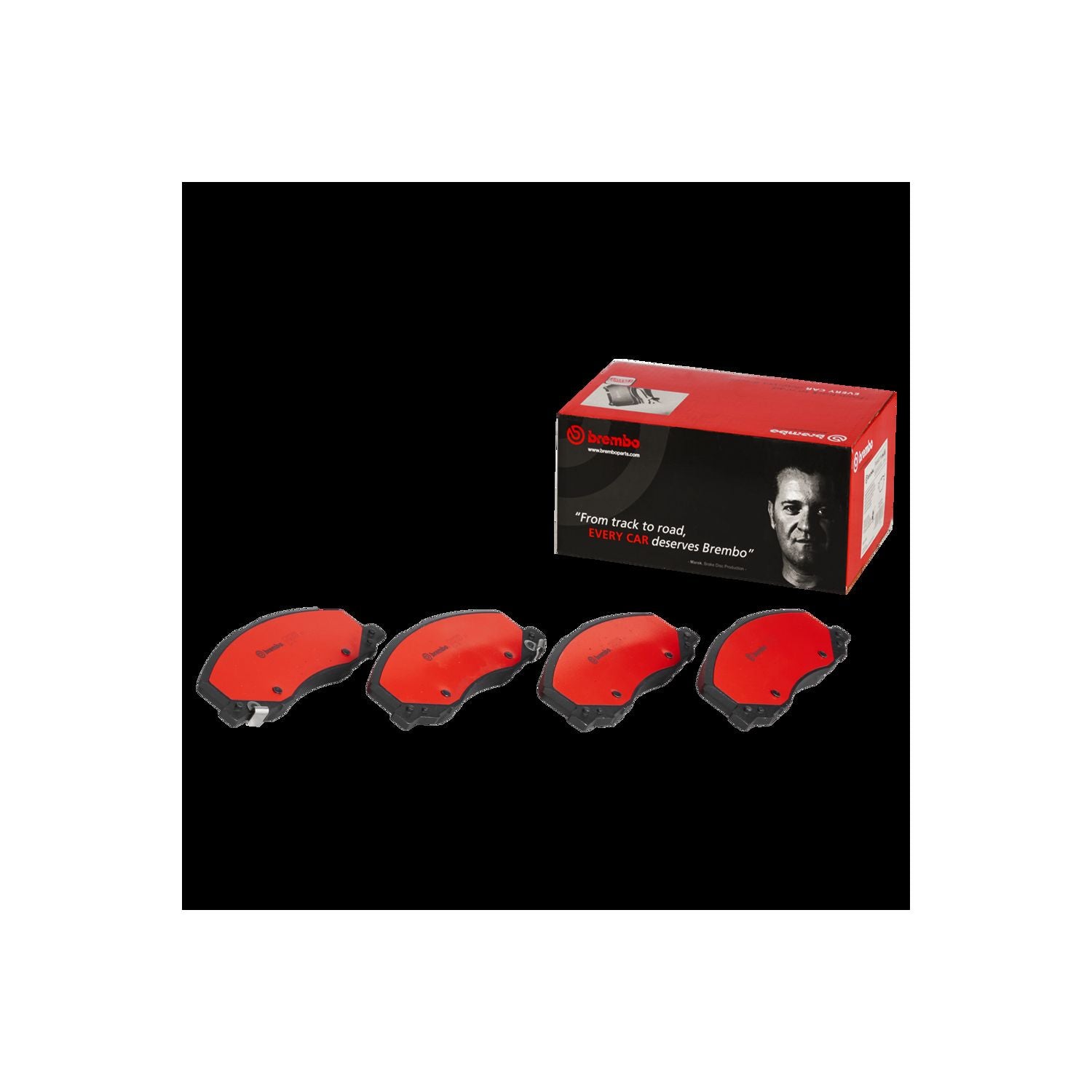 PRIME Ceramic Front Disc Brake Pad Set - P59055N_01