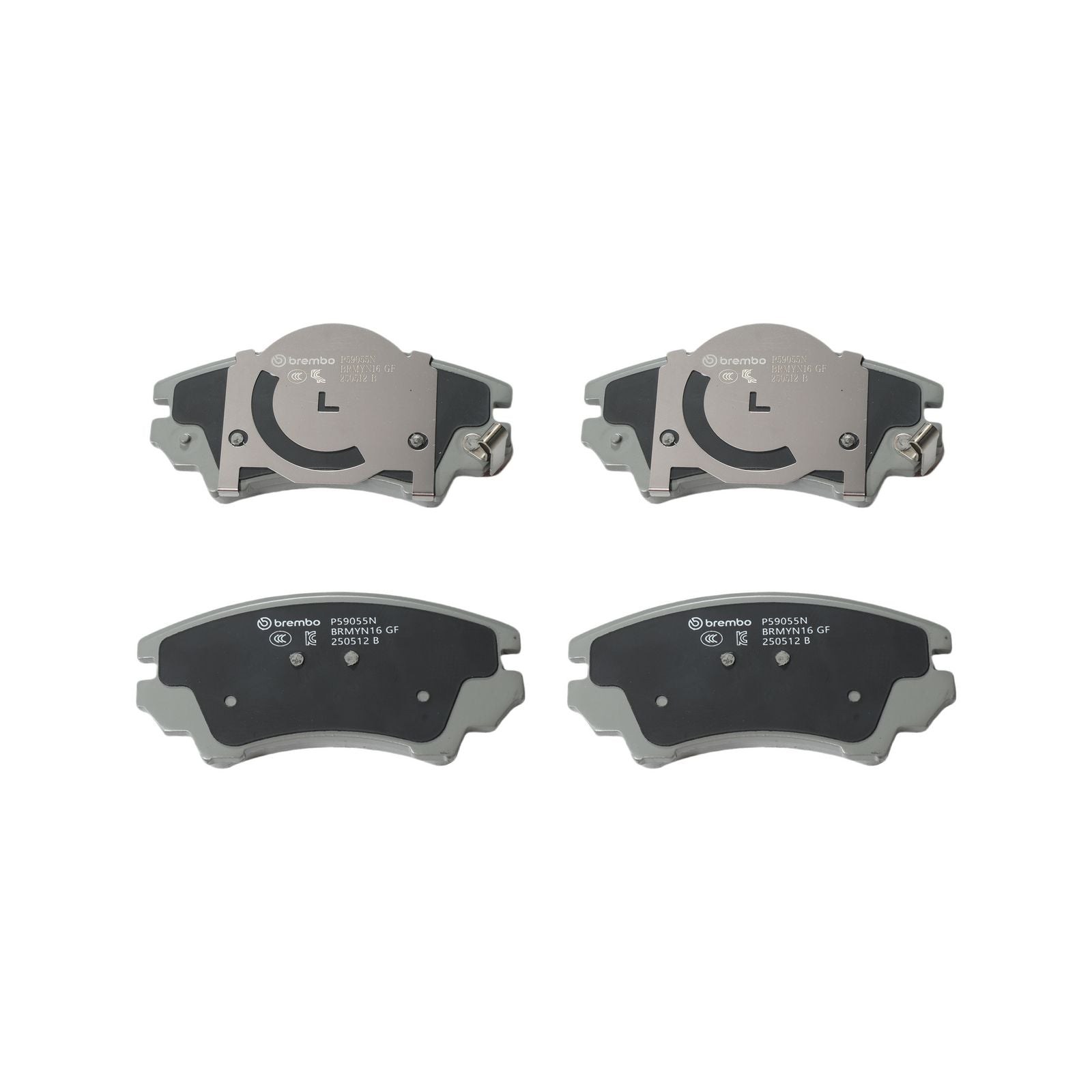 PRIME Ceramic Front Disc Brake Pad Set - P59055N_03