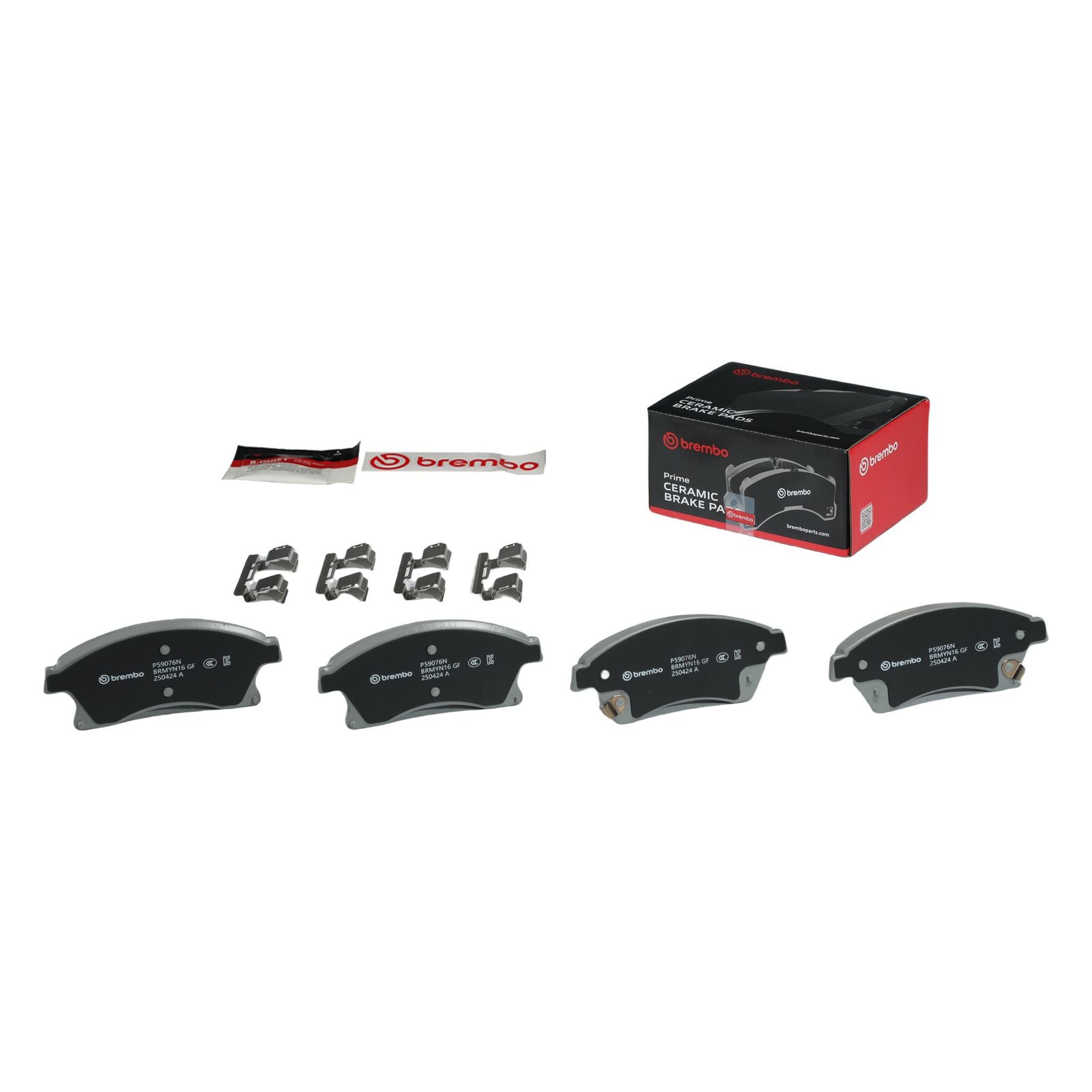 PRIME Ceramic Front Disc Brake Pad Set - P59076N_03