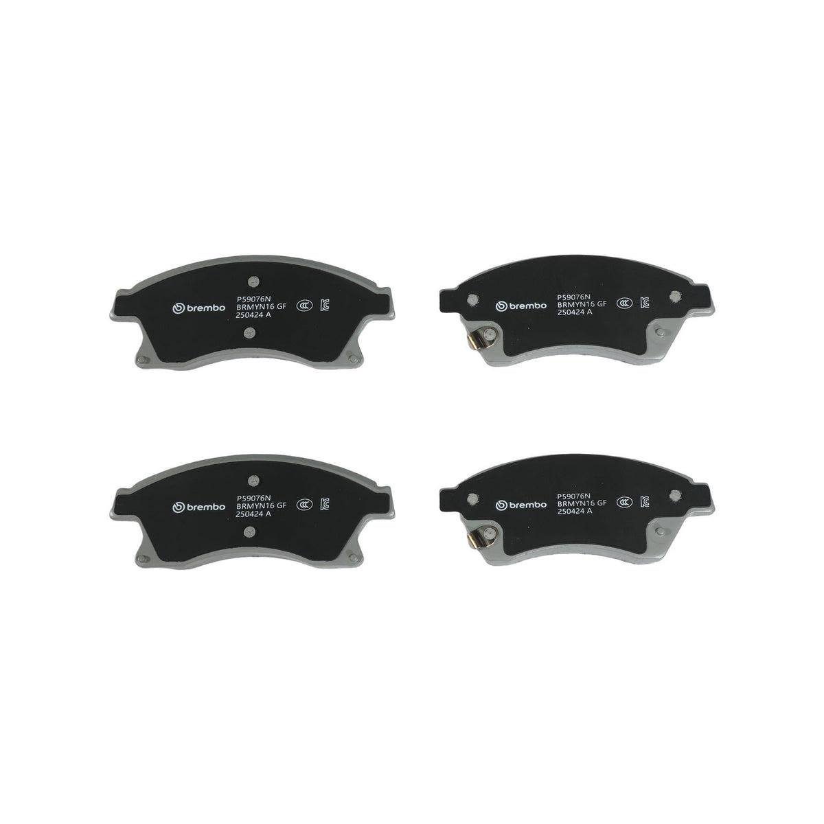 PRIME Ceramic Front Disc Brake Pad Set - P59076N_04