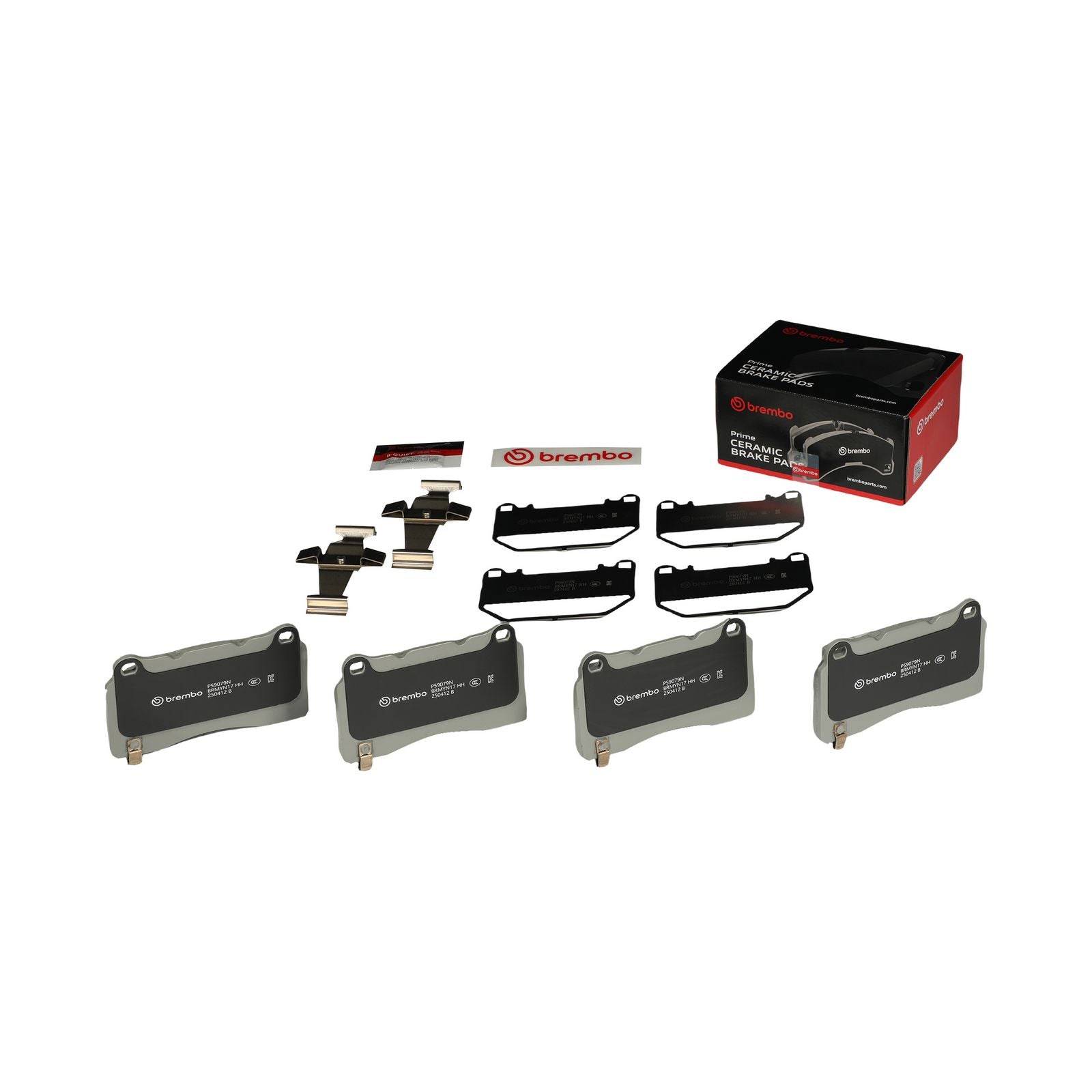 PRIME Ceramic Front Disc Brake Pad Set - P59079N_02