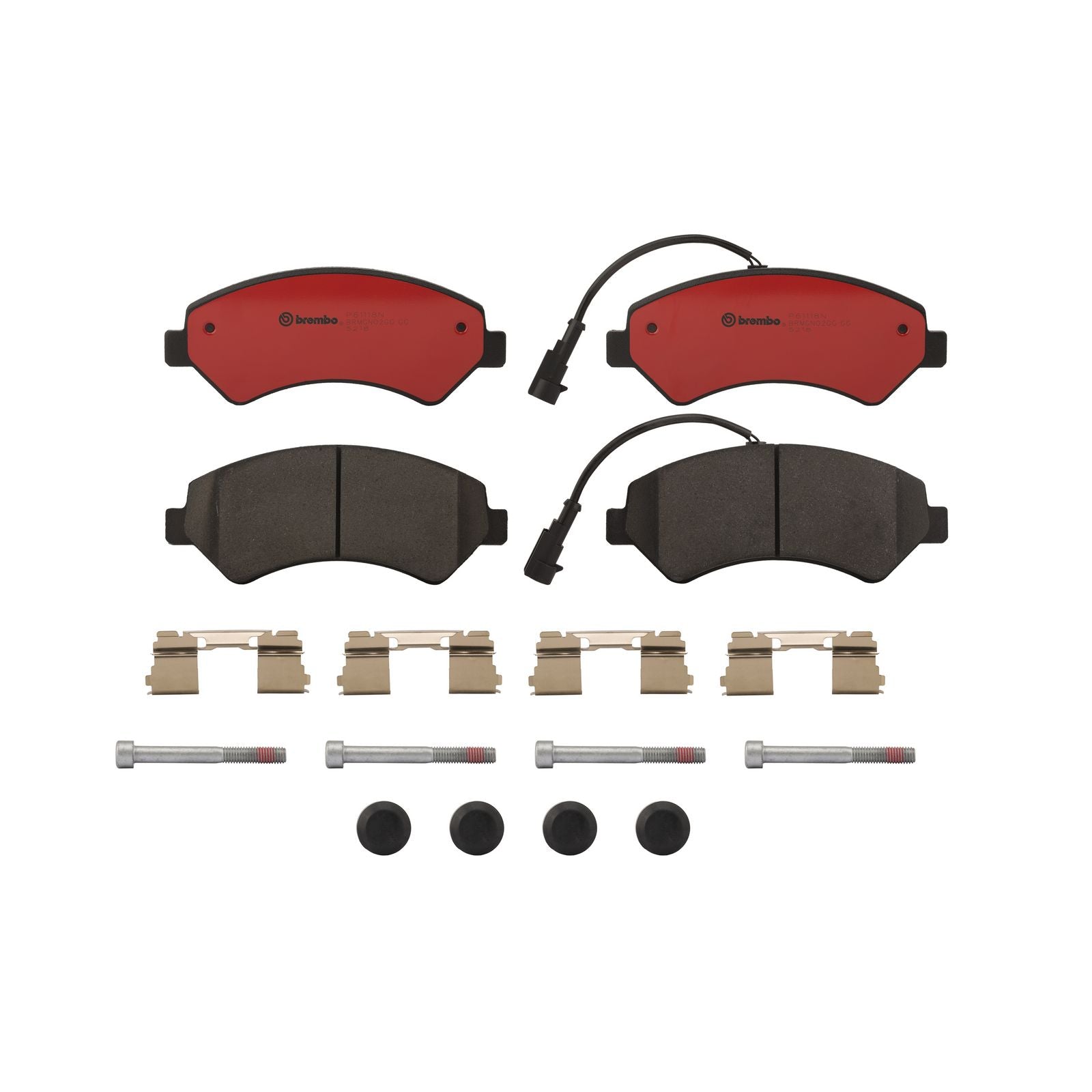 PRIME Ceramic Front Disc Brake Pad Set - P61118N_01