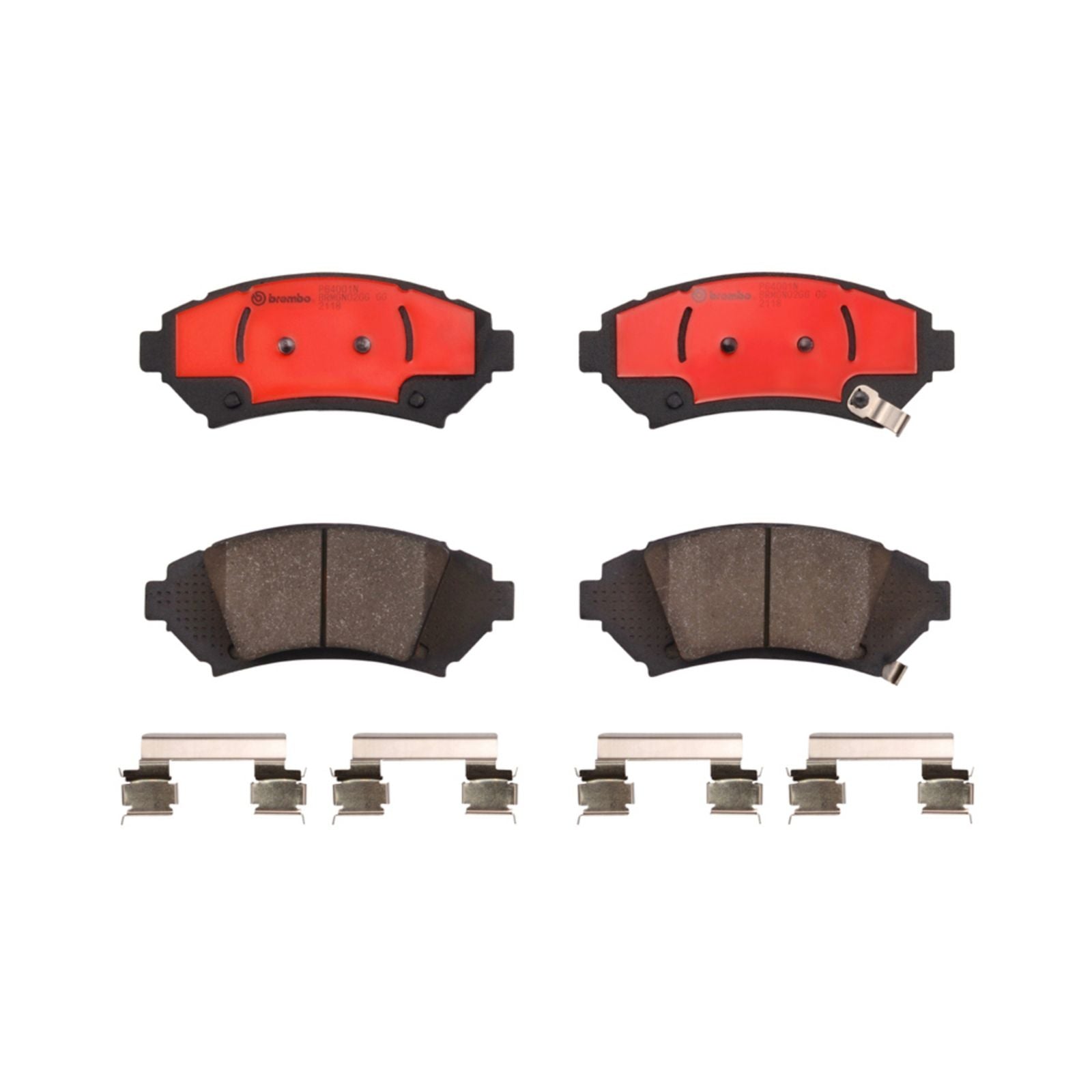 PRIME Ceramic Front Disc Brake Pad Set - P64001N_01