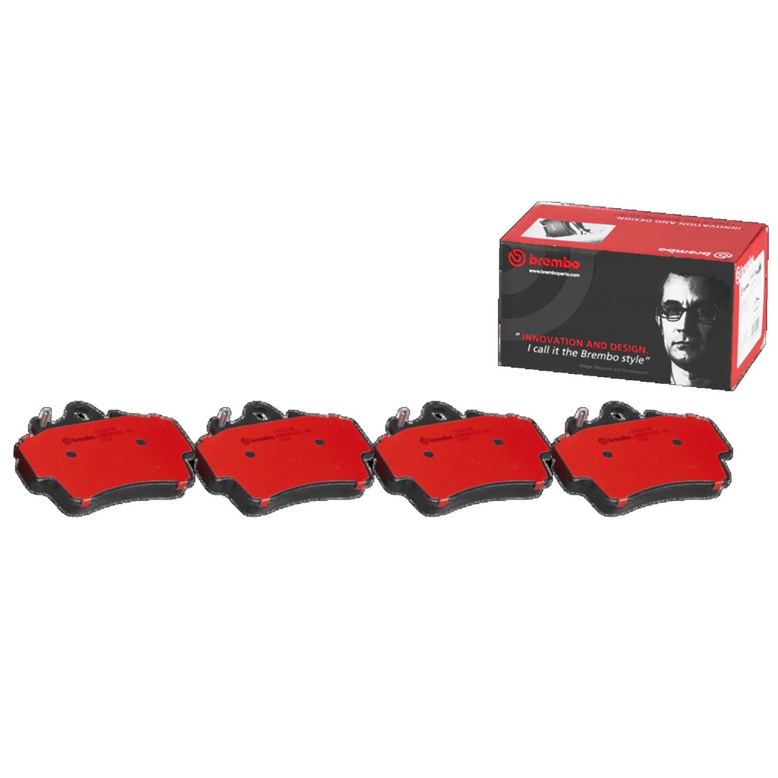 PRIME Ceramic Front Disc Brake Pad Set - P65007N_02