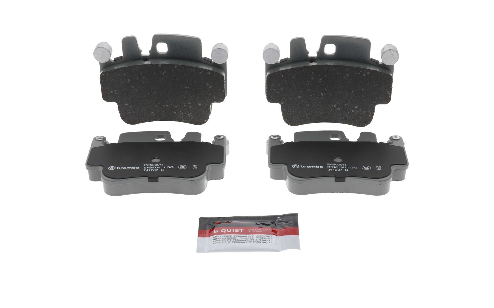 PRIME Ceramic Front Disc Brake Pad Set - P65009N_02