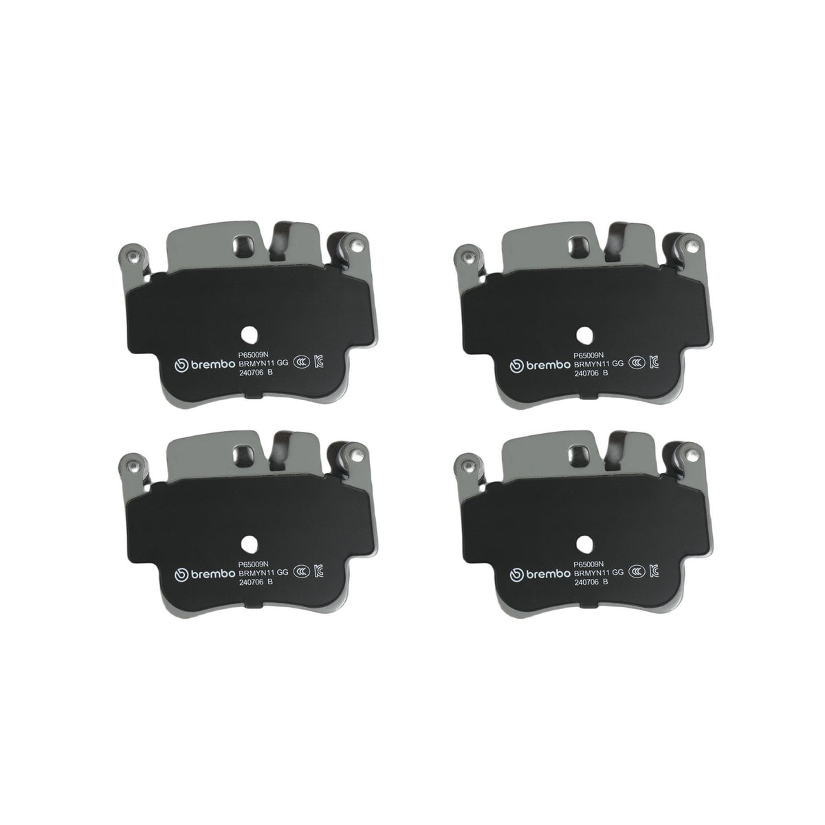 PRIME Ceramic Front Disc Brake Pad Set - P65009N_02