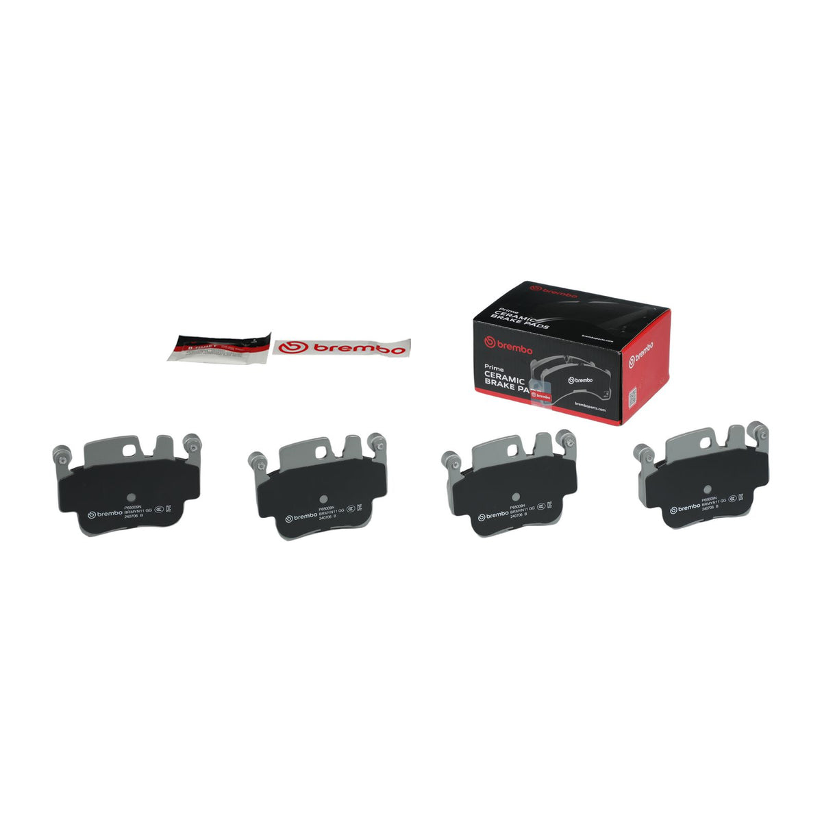 PRIME Ceramic Front Disc Brake Pad Set - P65009N_05