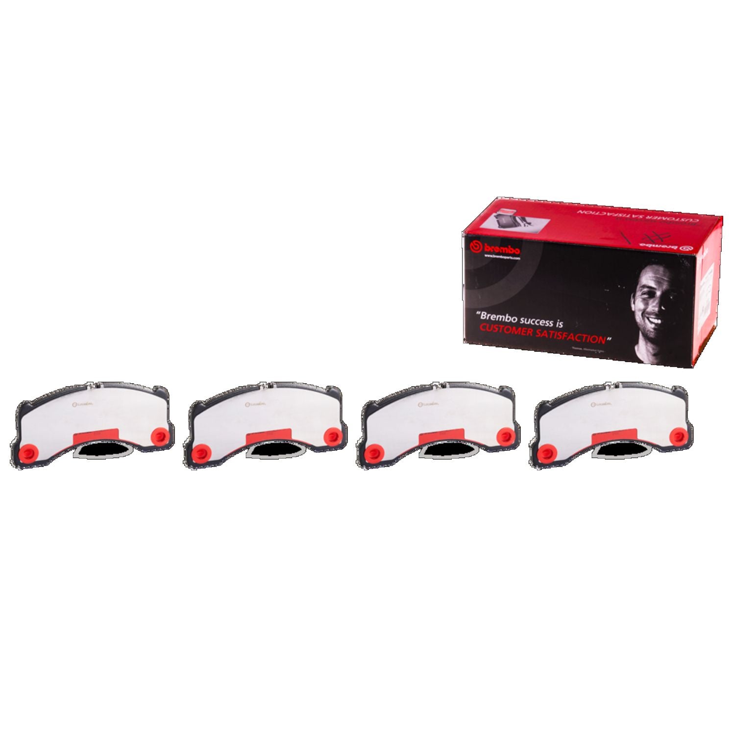 PRIME Ceramic Front Disc Brake Pad Set - P65017N_02